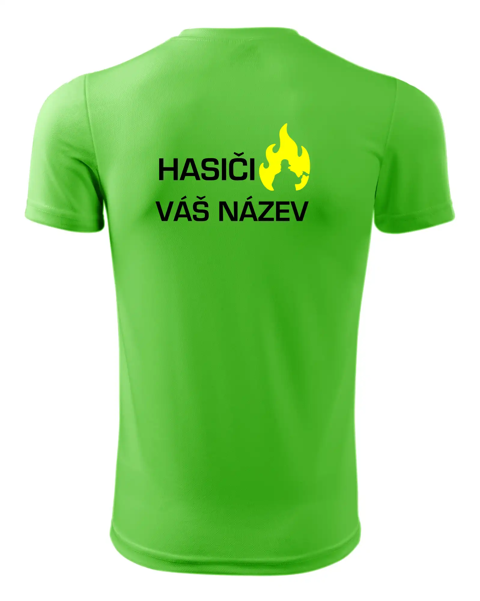 Hasiči - Váš název - FLUO + Reflexní potisk