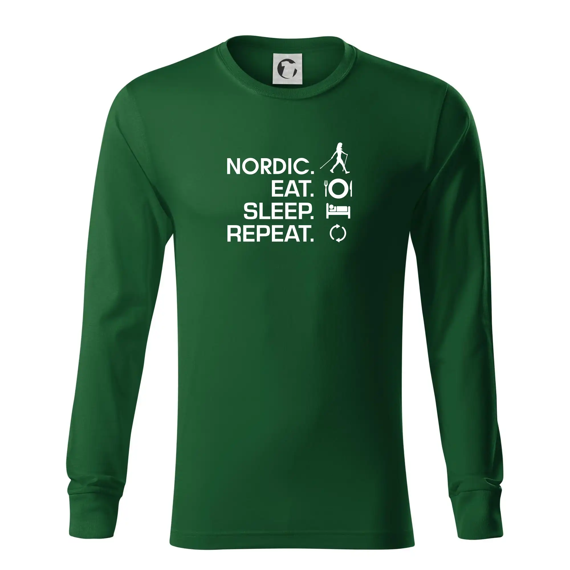 Nordic walking eat sleep