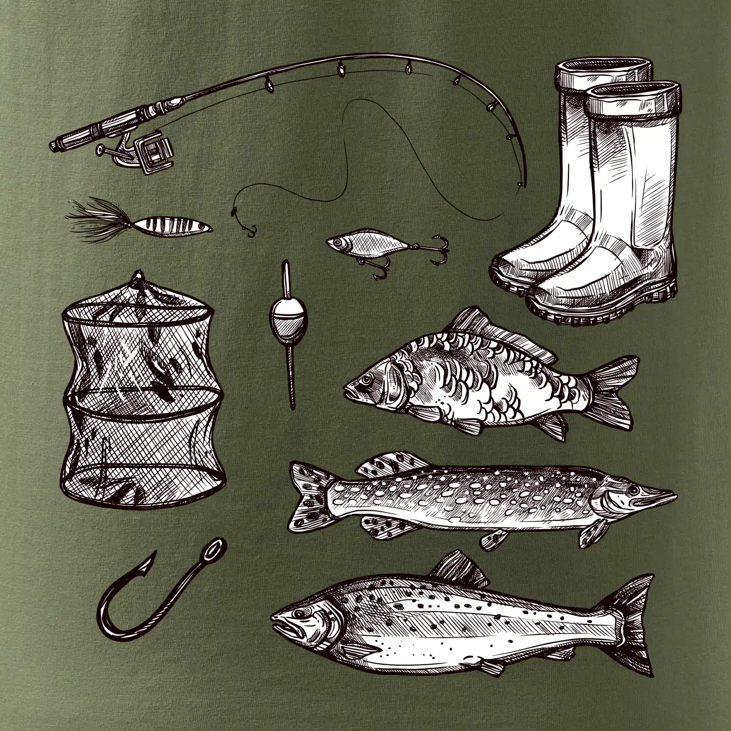 Rybářský set