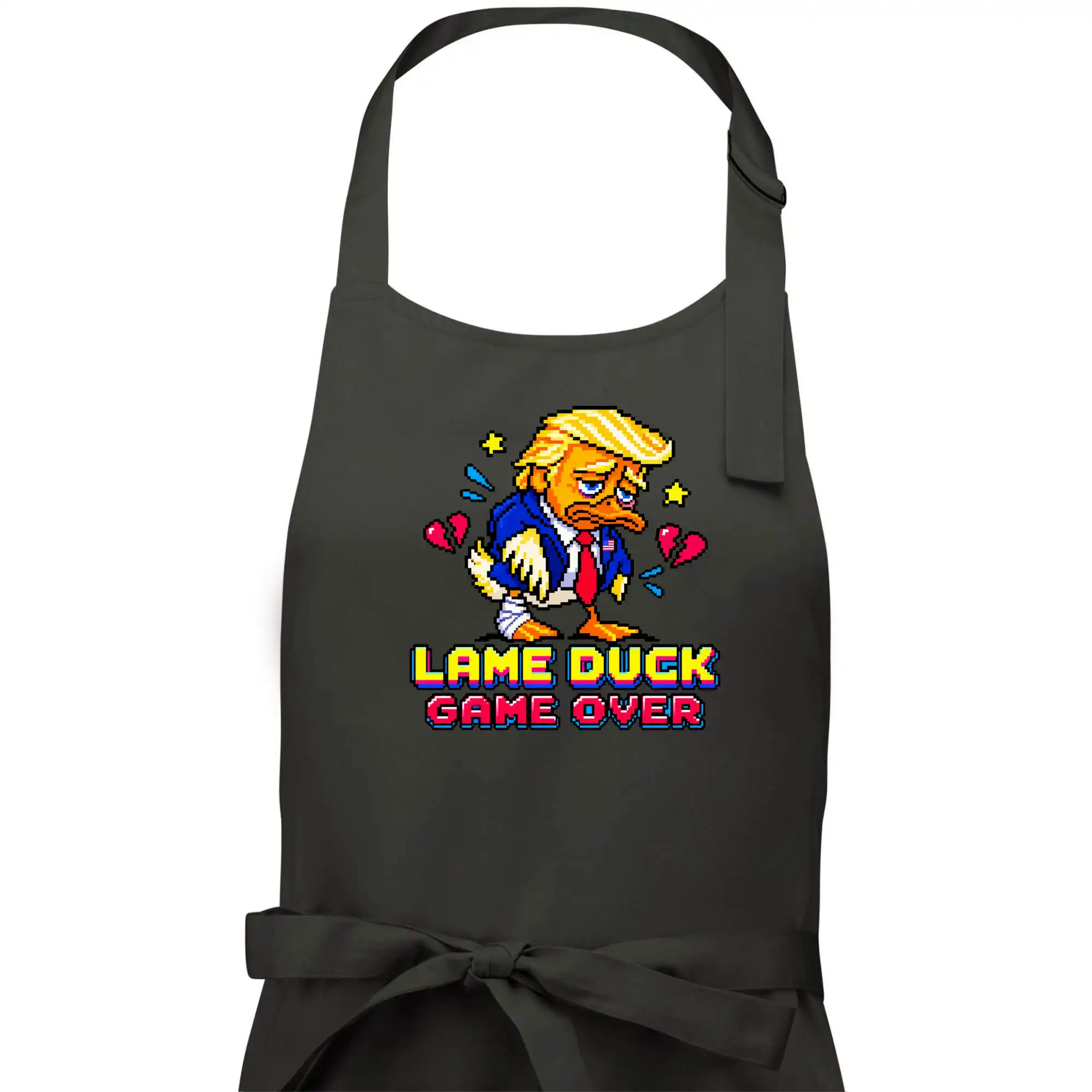 Trump lame duck pixel art game over