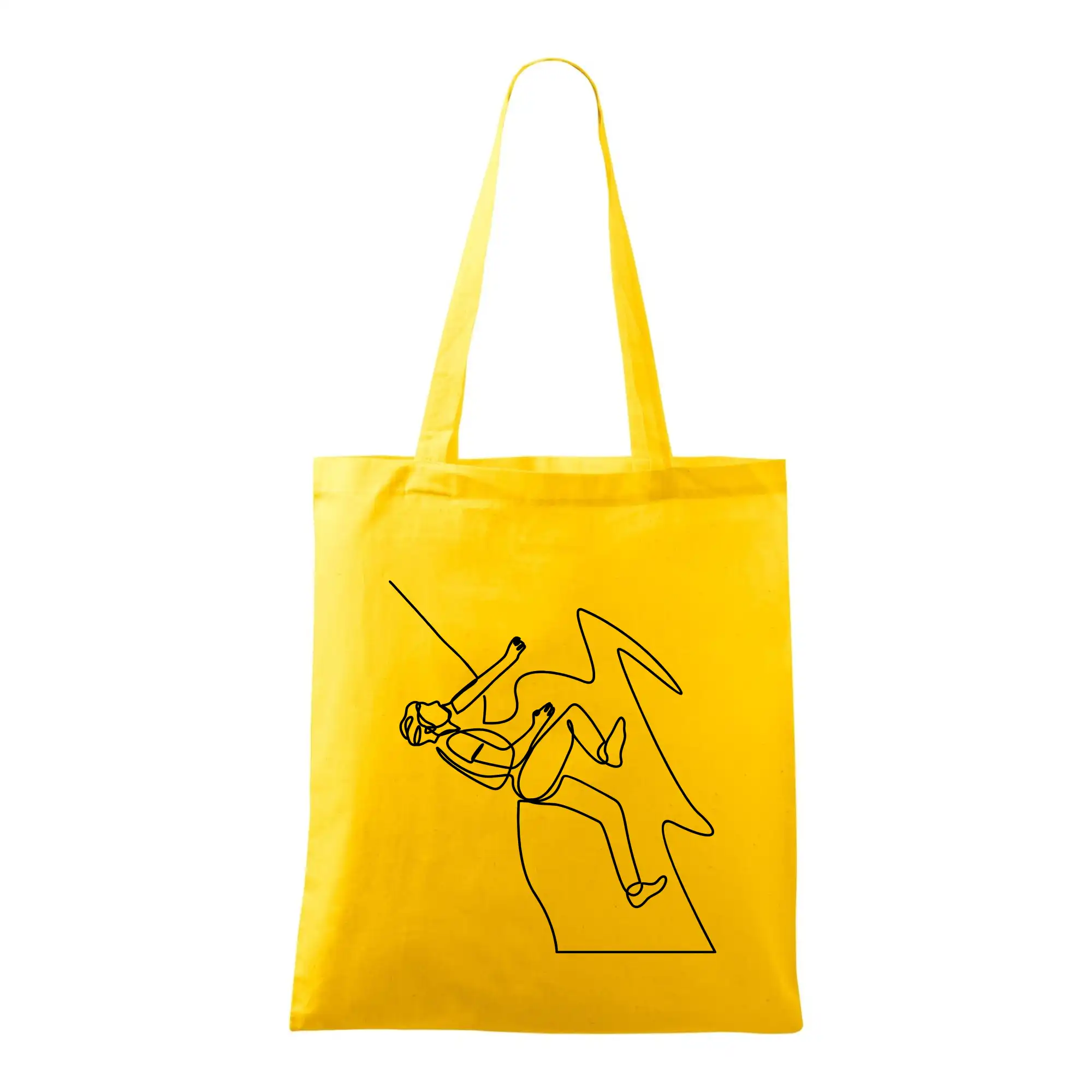 Lezec na skále jedním tahem