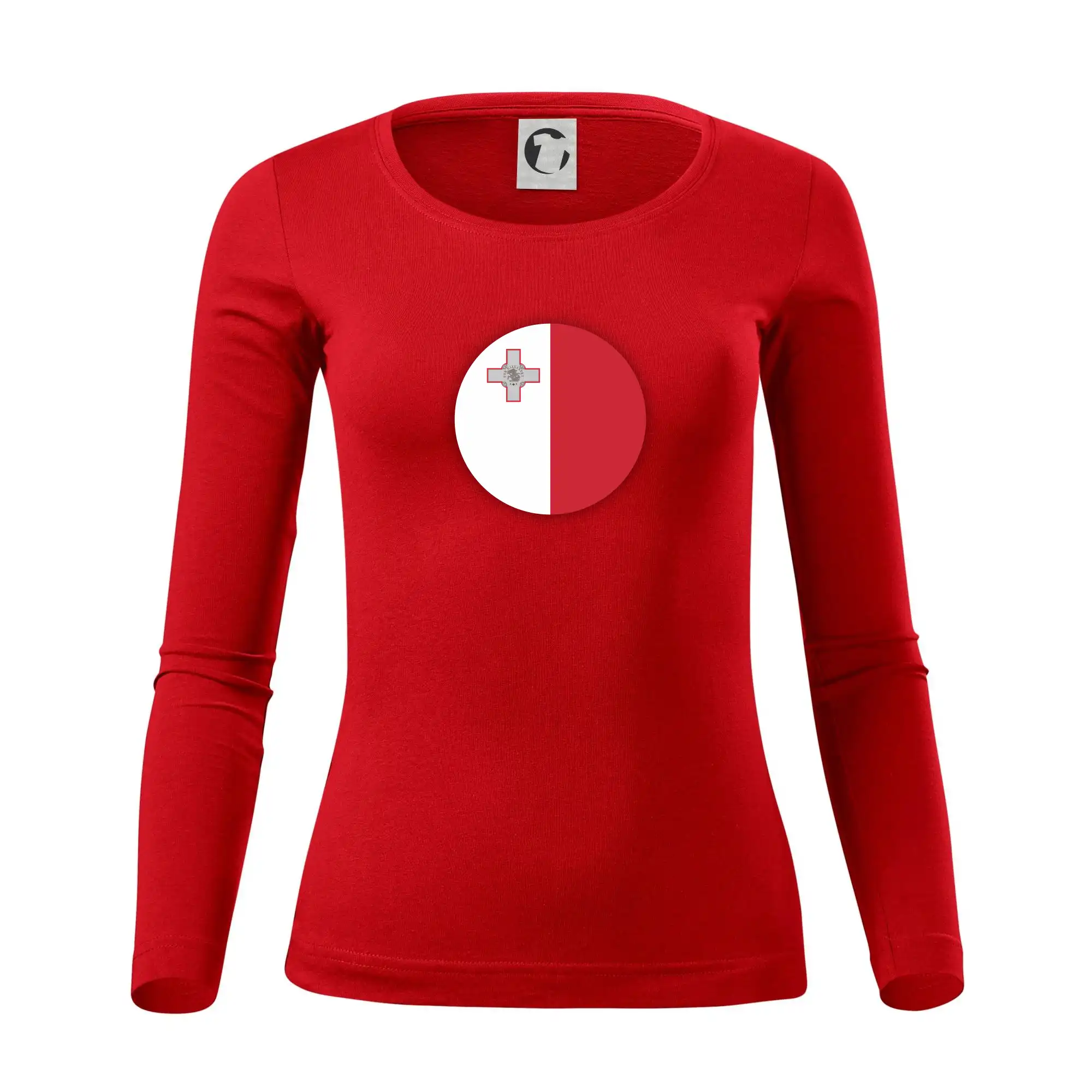 Vlajka Malta kulatá velká