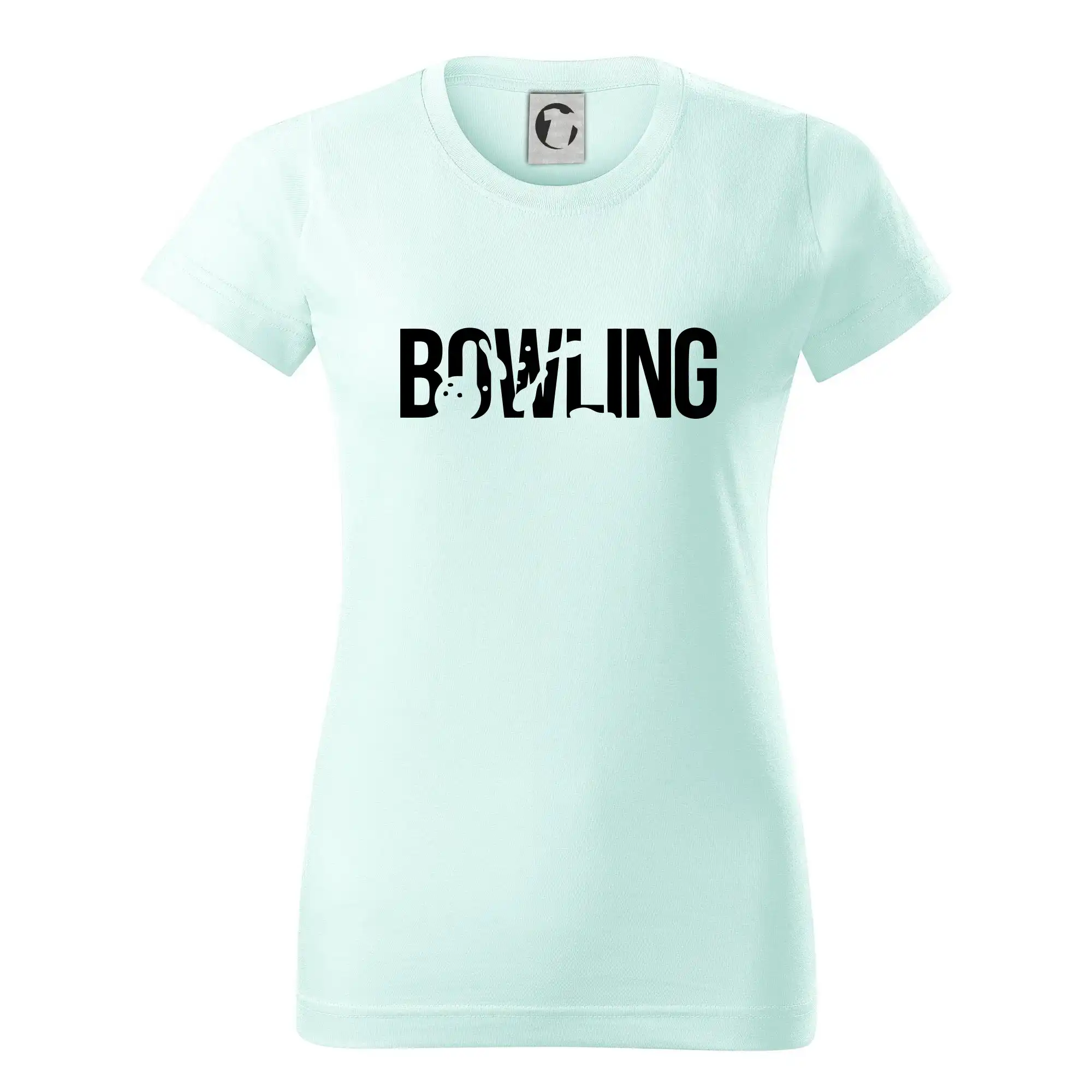 Bowling nápis kuželky