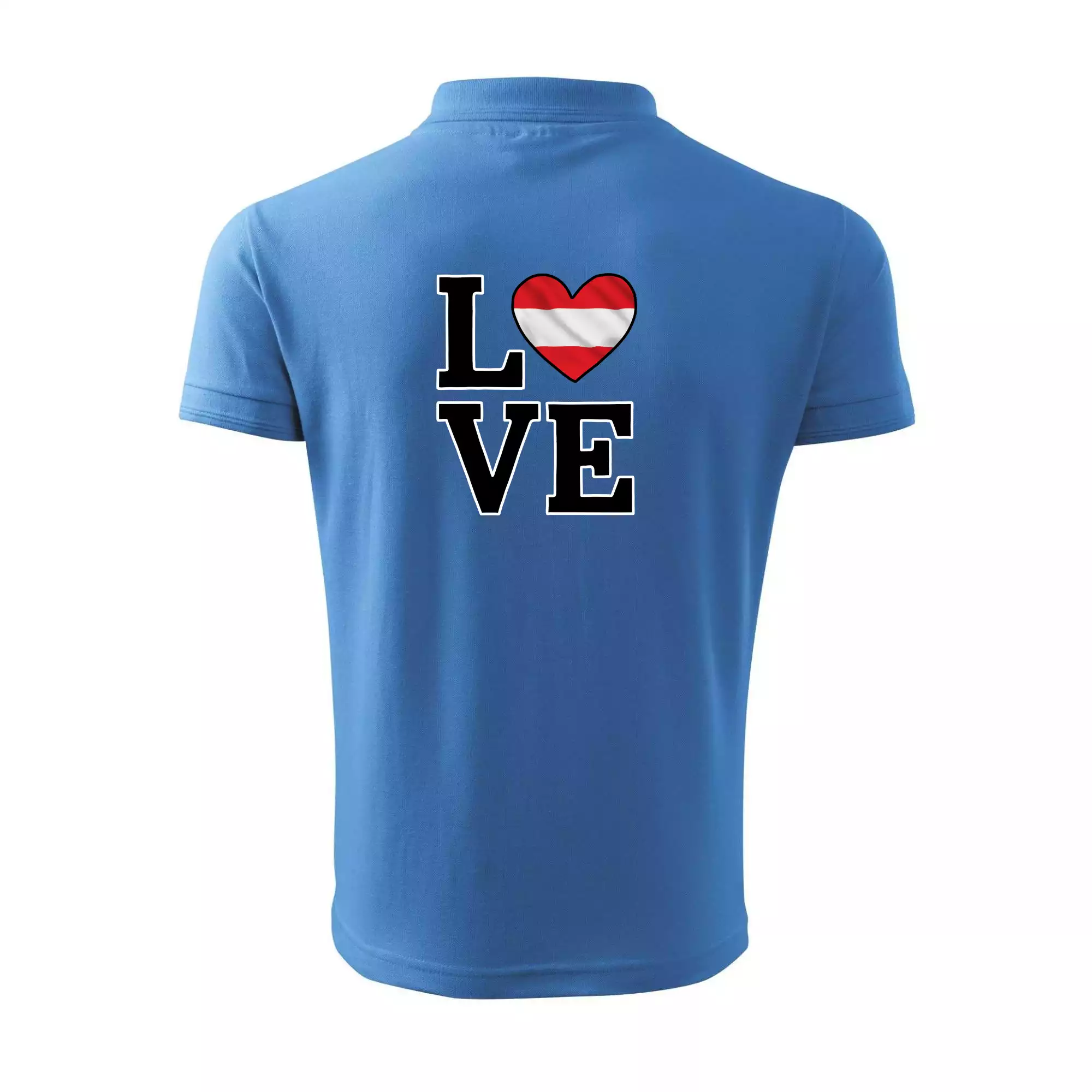 Love Rakouská vlajka