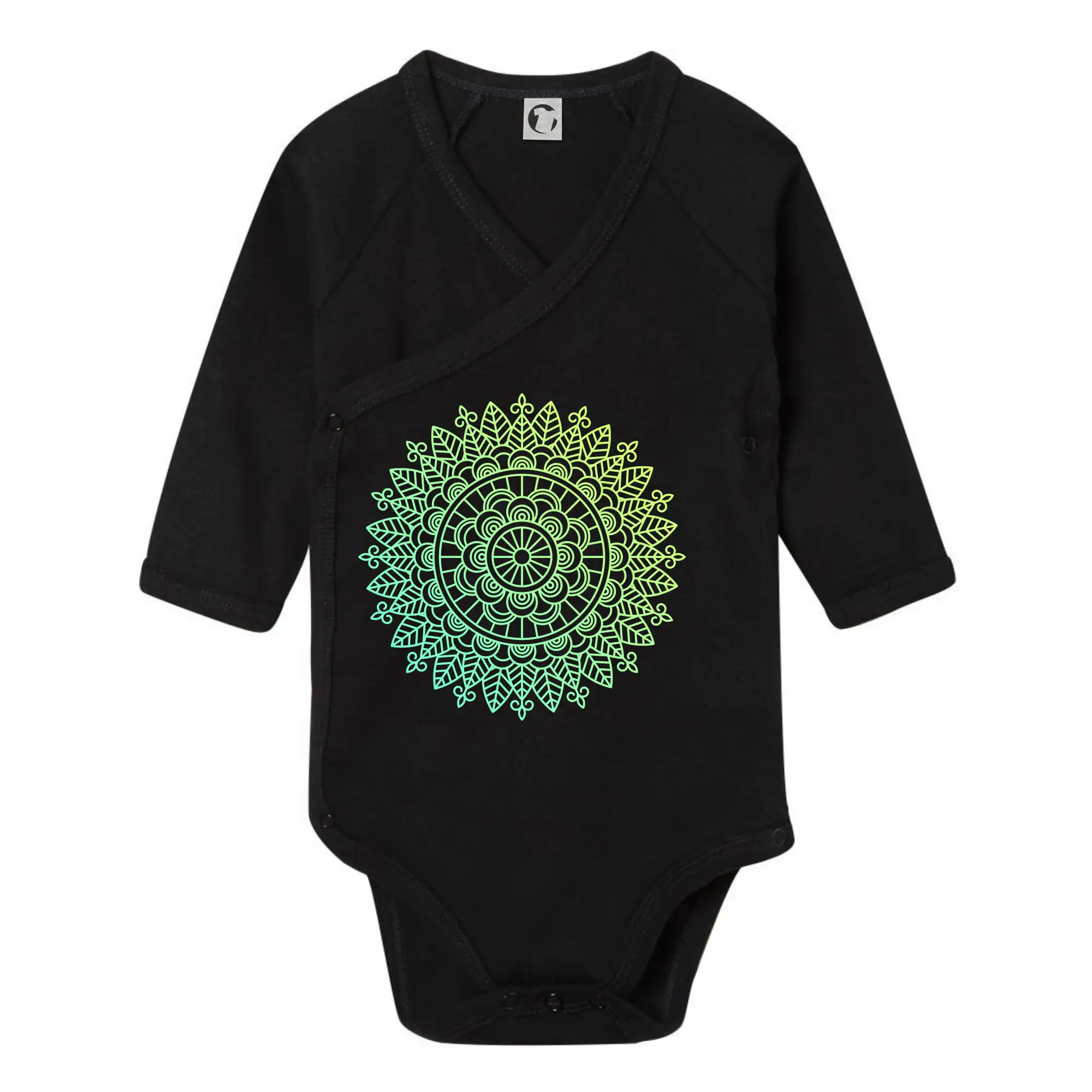Mandala zelenožlutá