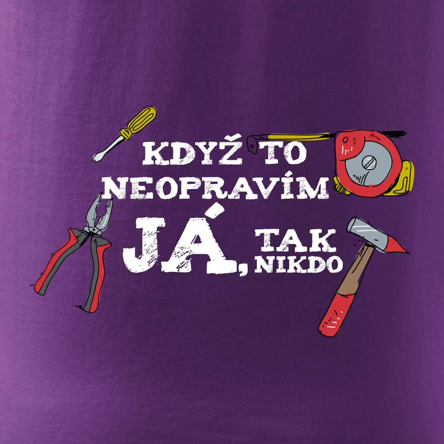 Když to neopravím já, tak nikdo barevné