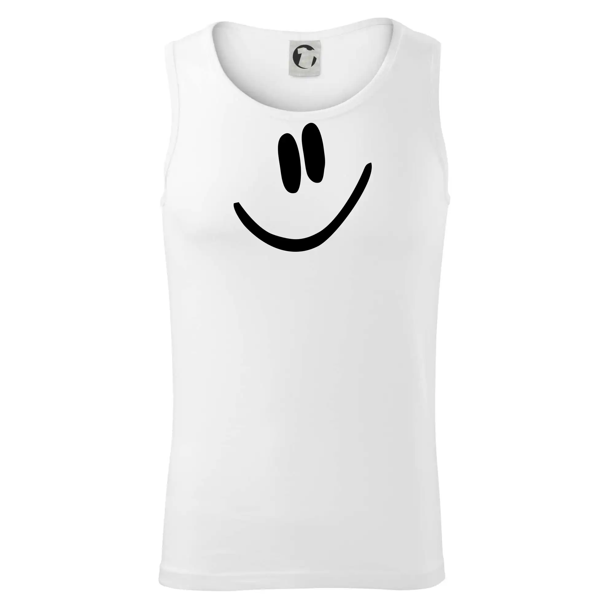 Emoji bez obrysu - usměv