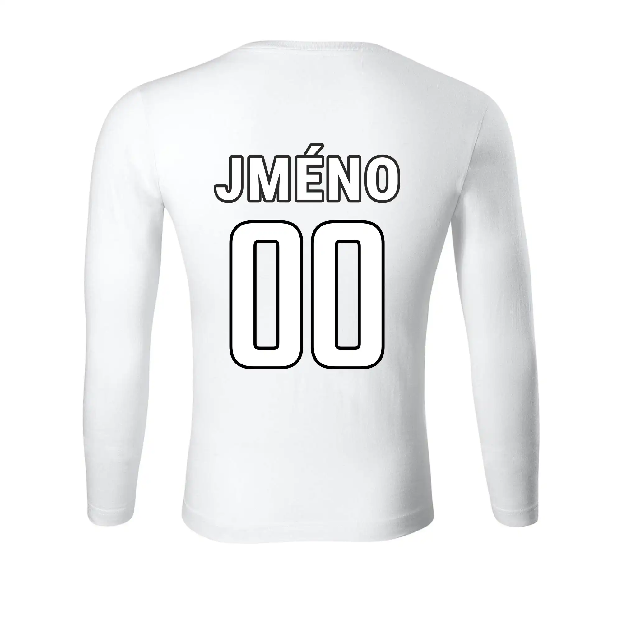 Florbalový  dres - vlastní jméno a číslo