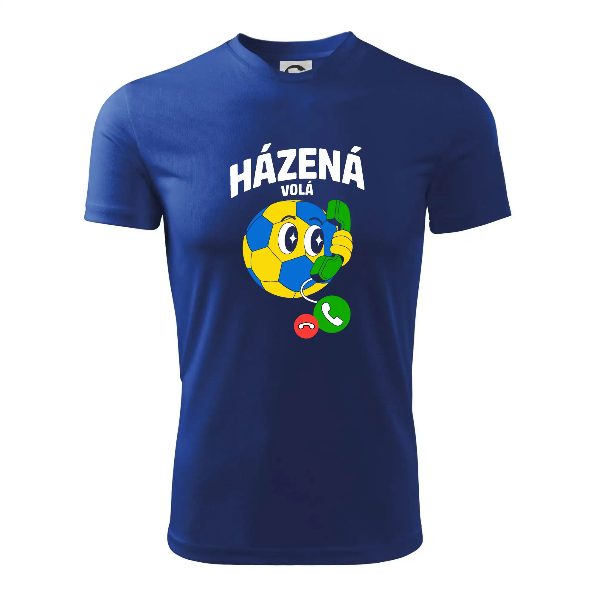 Karikatura házená volá