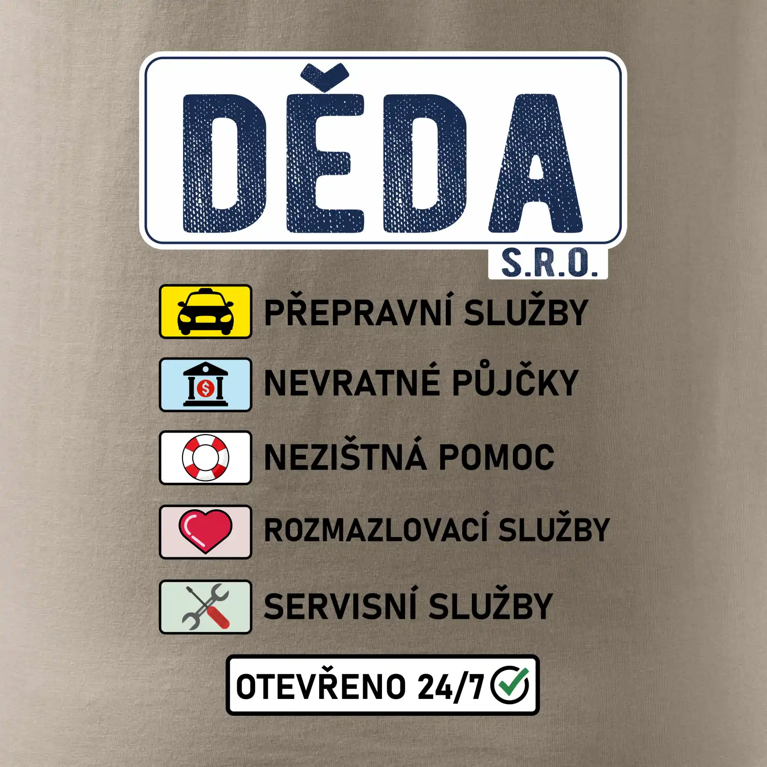 Děda sro služby