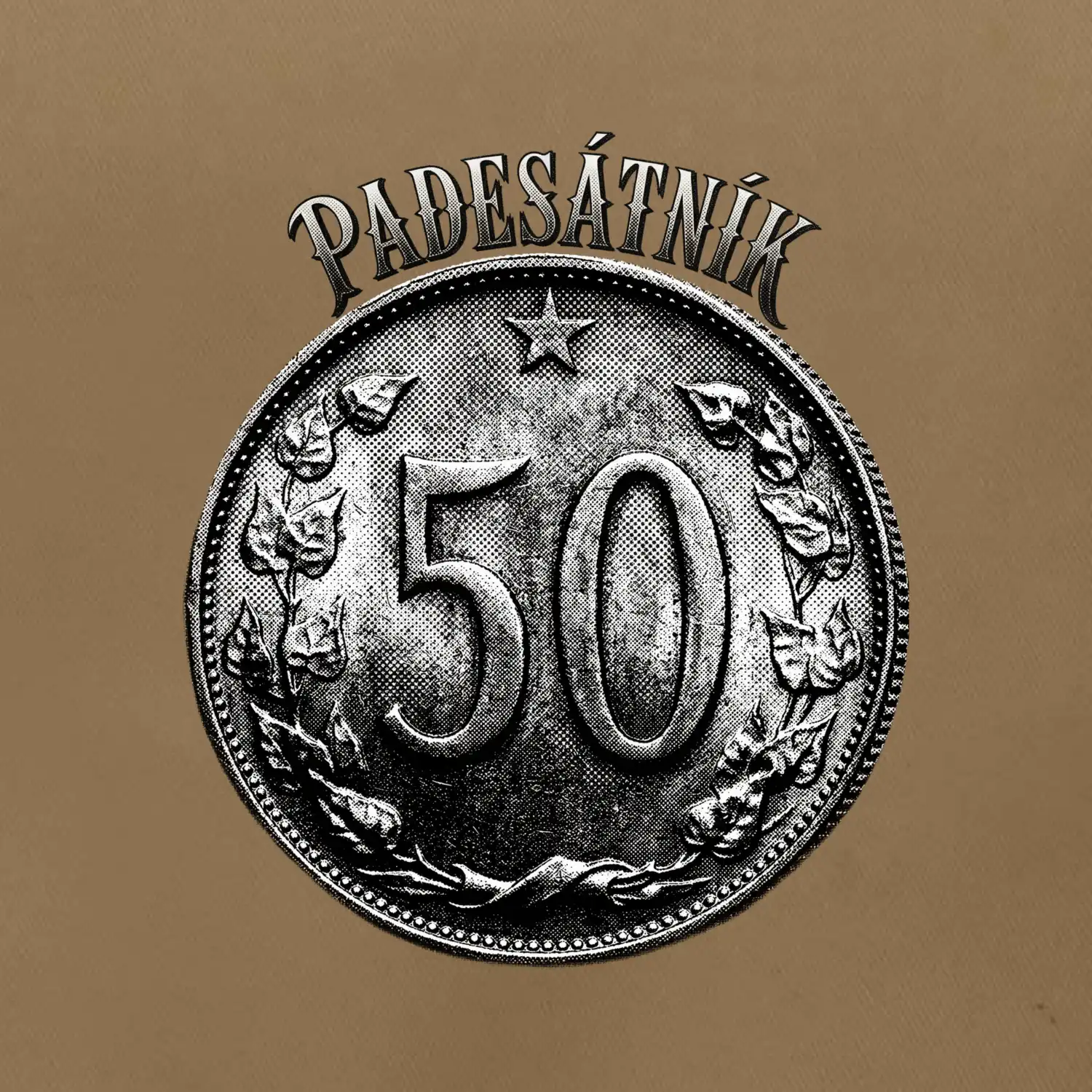 Padesátník 1963 - 1978 s nápisem