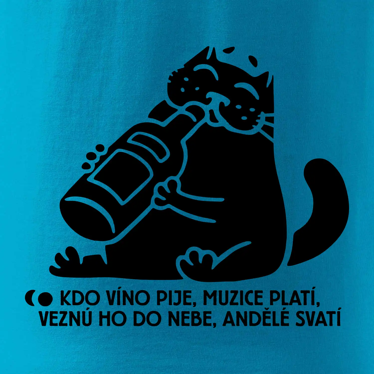 Kdo víno pije a muzice platí