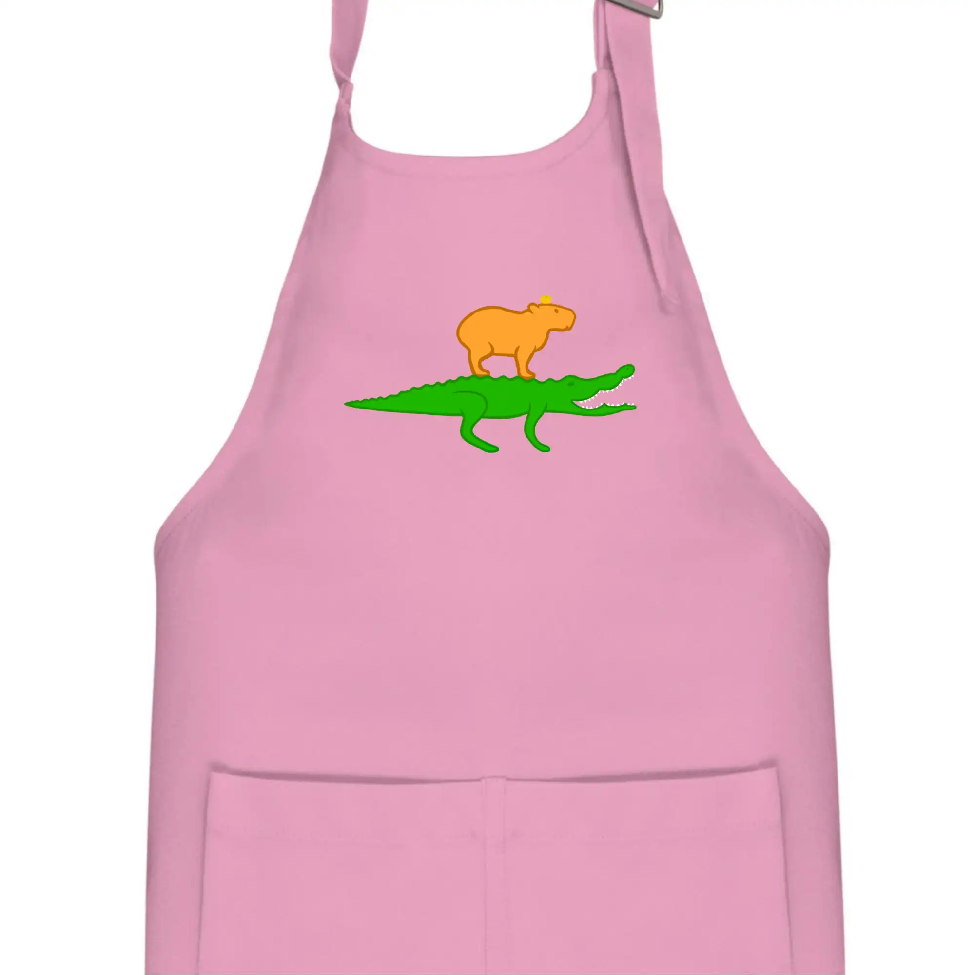 Kapybara na krokodýlovi (Moňas)