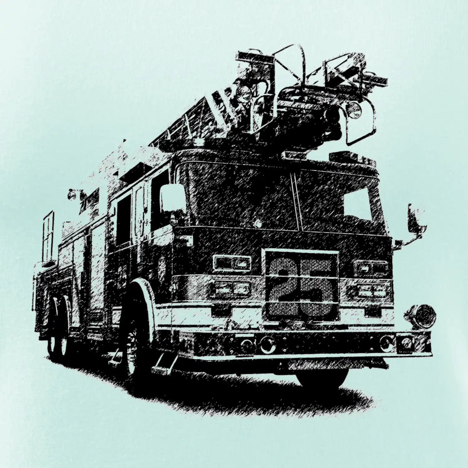 Hasičské auto 25