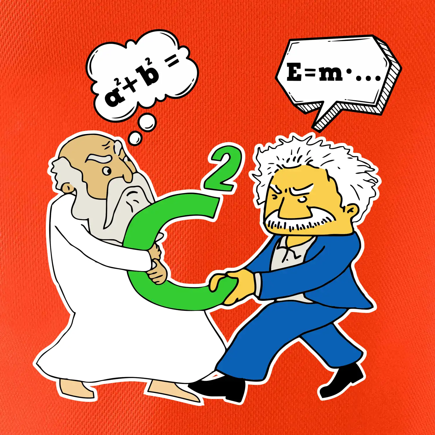 Pythagoras a Albert boj o C