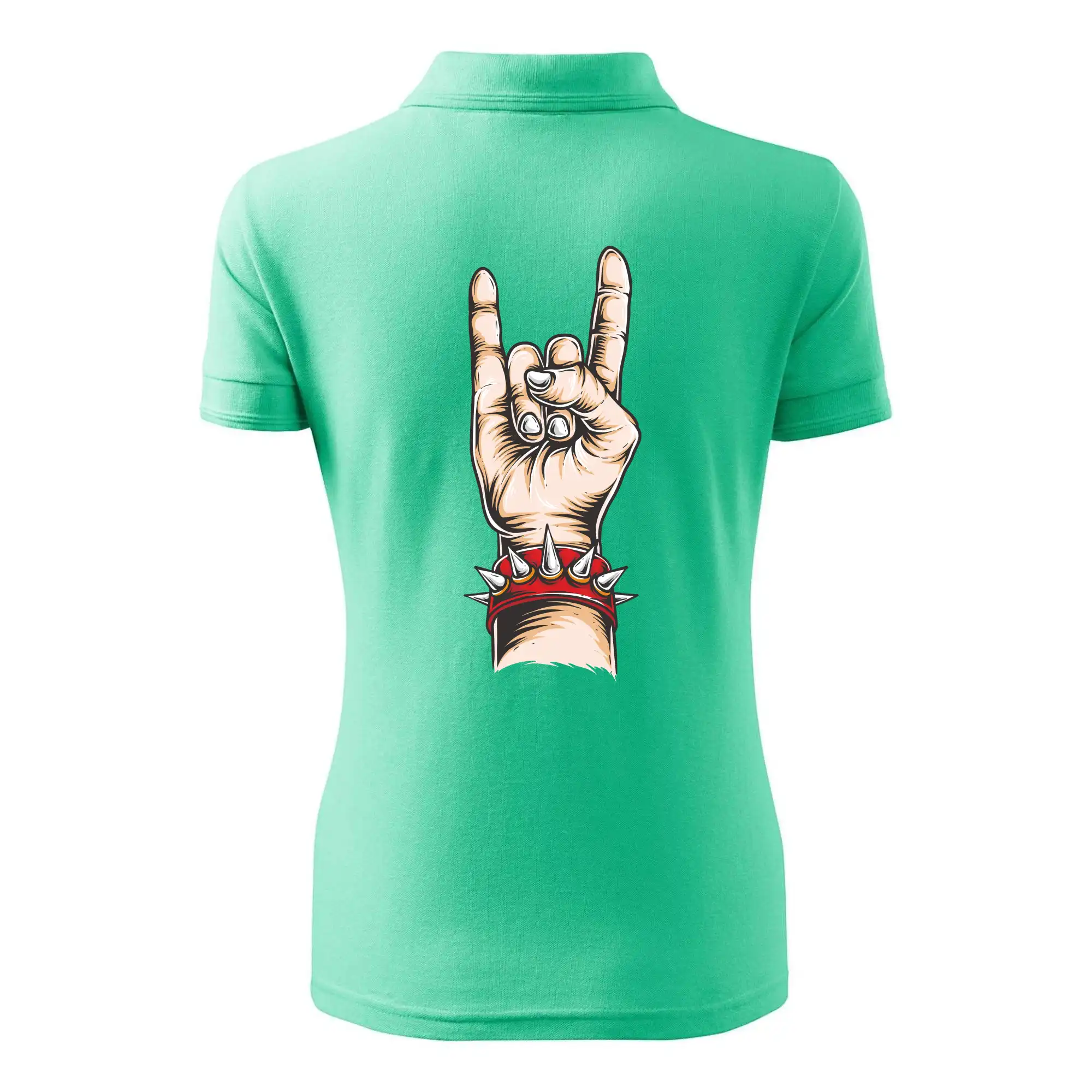 Rocková ruka s náramkem