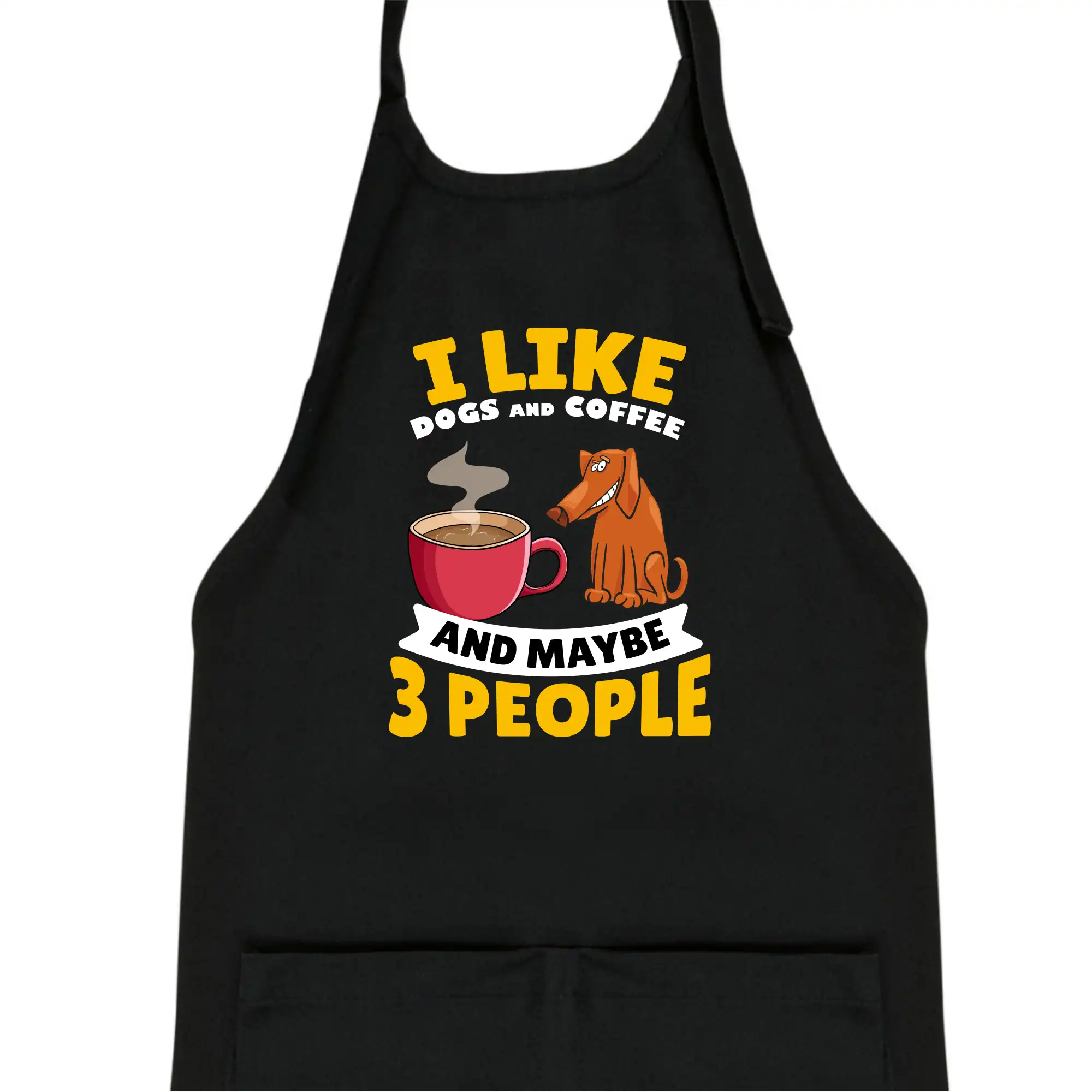 I like dogs and coffee and maybe 3 people