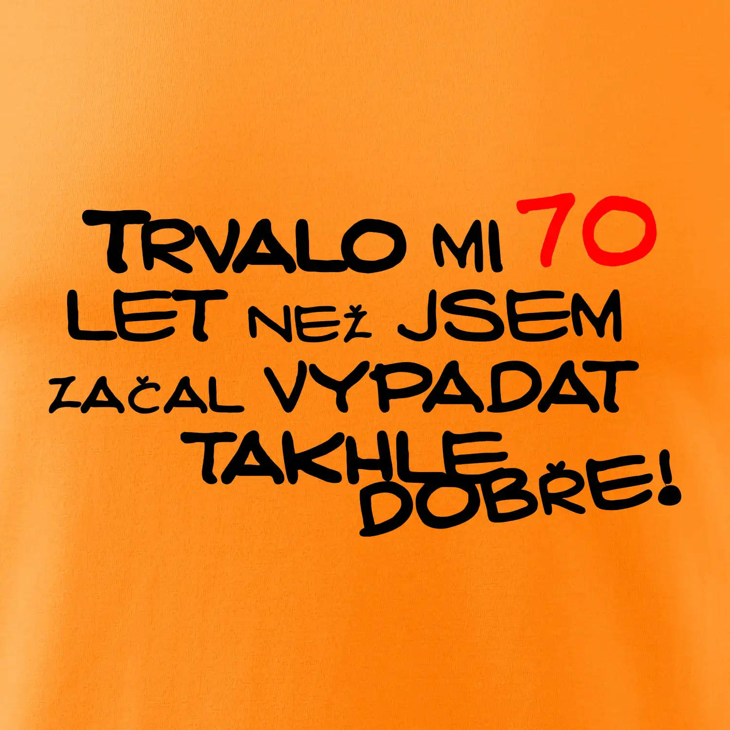 Trvalo mi 70 let než jsem začal vypadat takhle dobře
