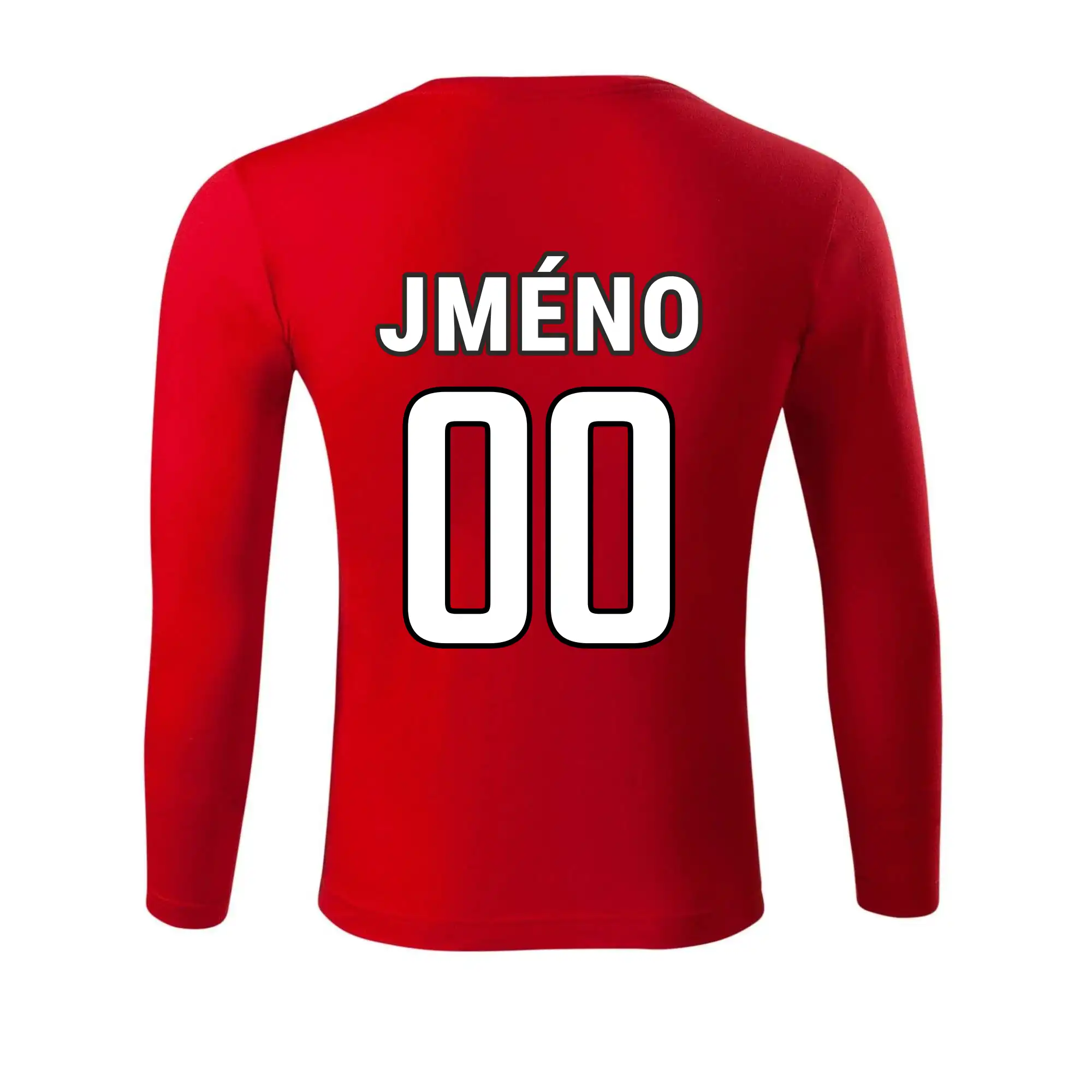 Fotbalový dres - vlastní jméno a číslo