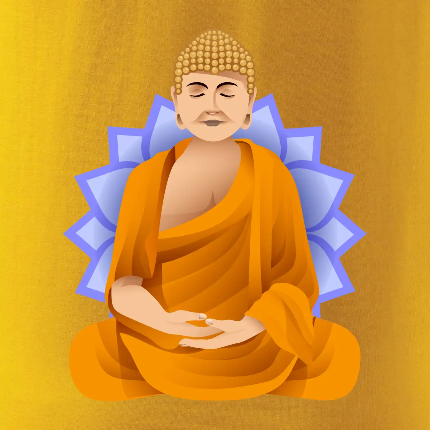 Budha barevný