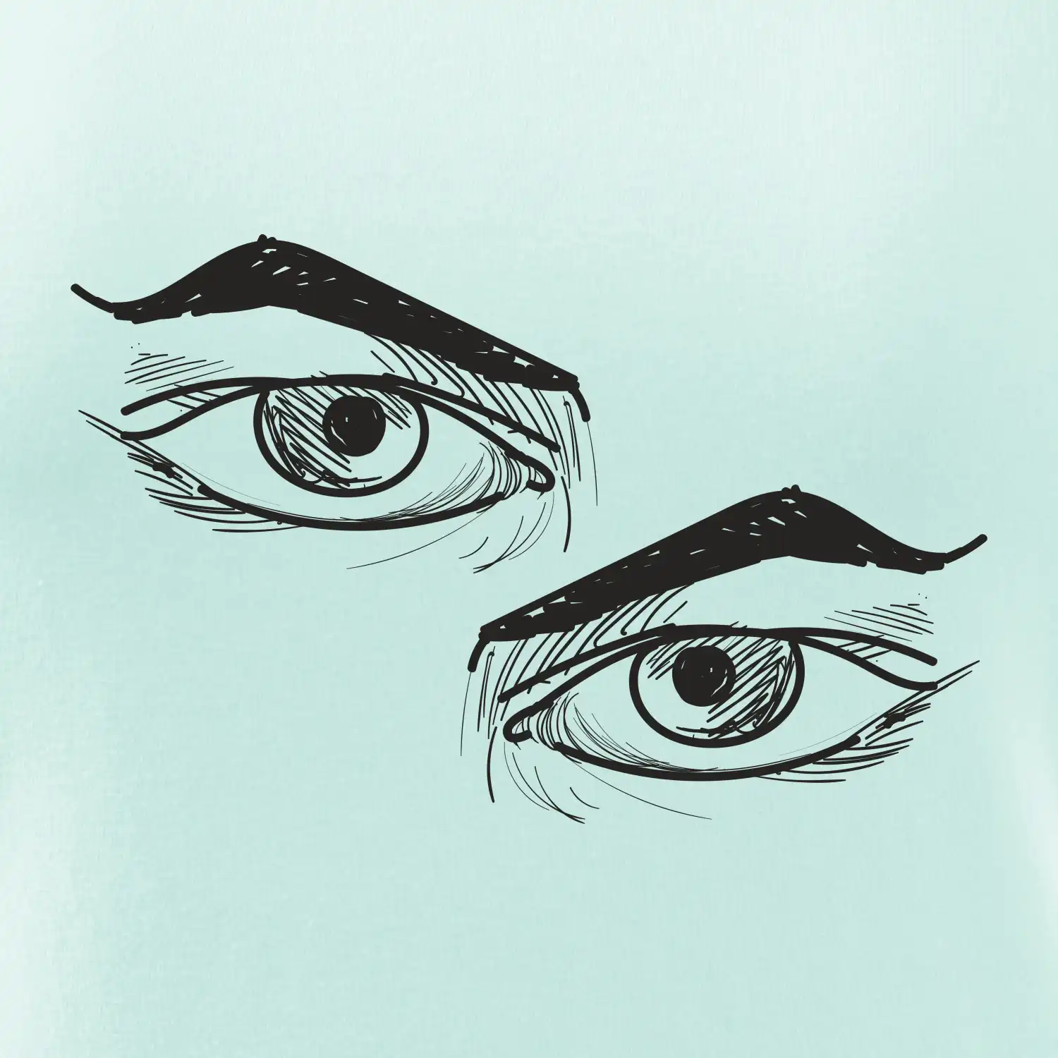 Párovy motiv - oko naštvané