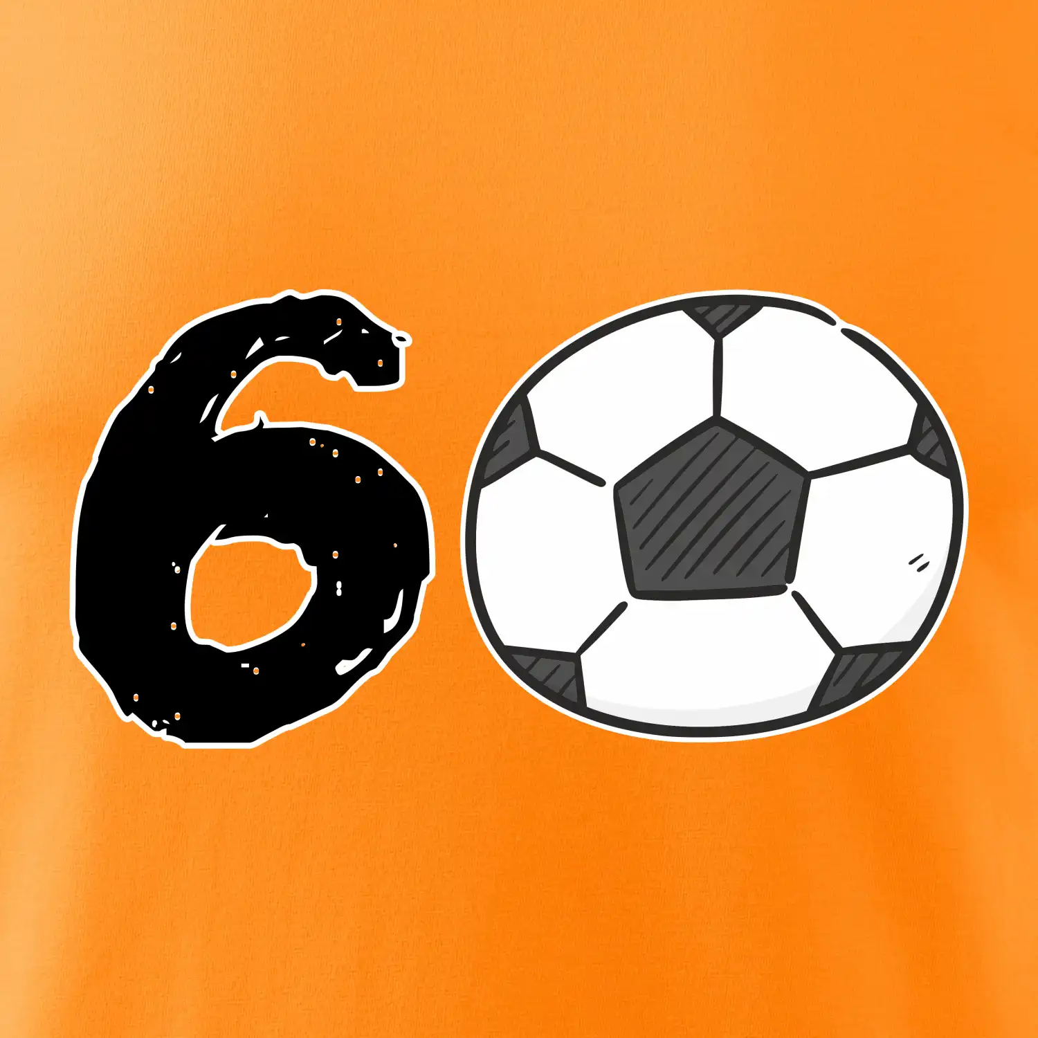 Fotbal kulaté narozeniny 60