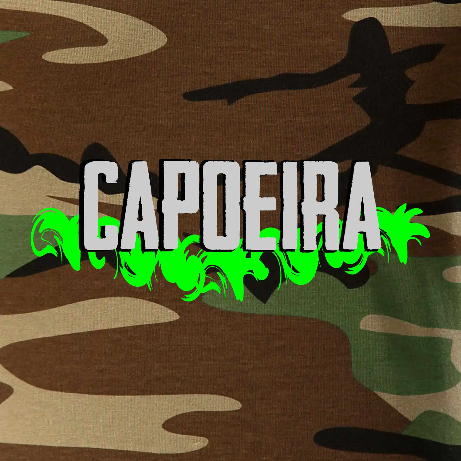 Capoeira nápis - zelený