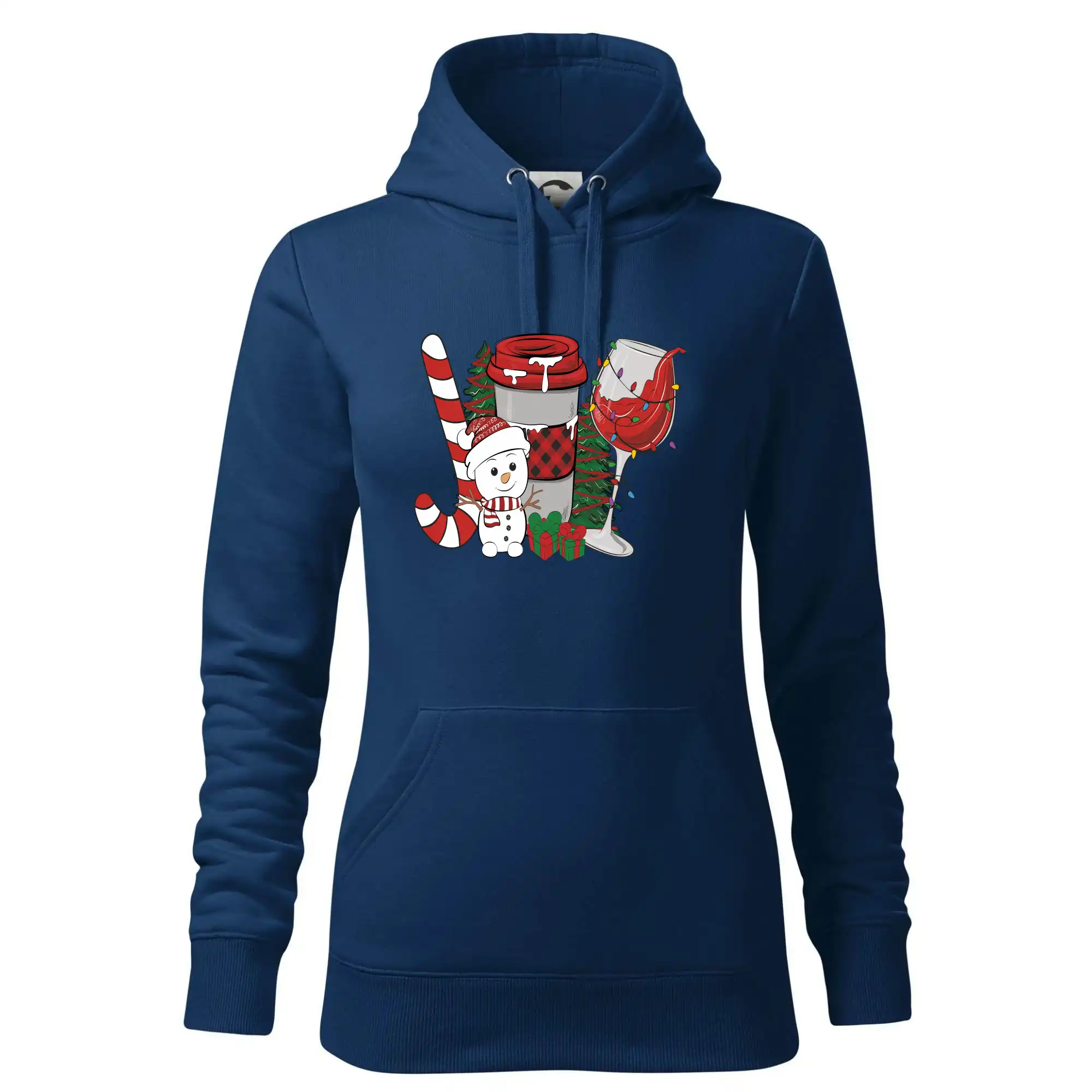 Vánoce, víno a sněhulák