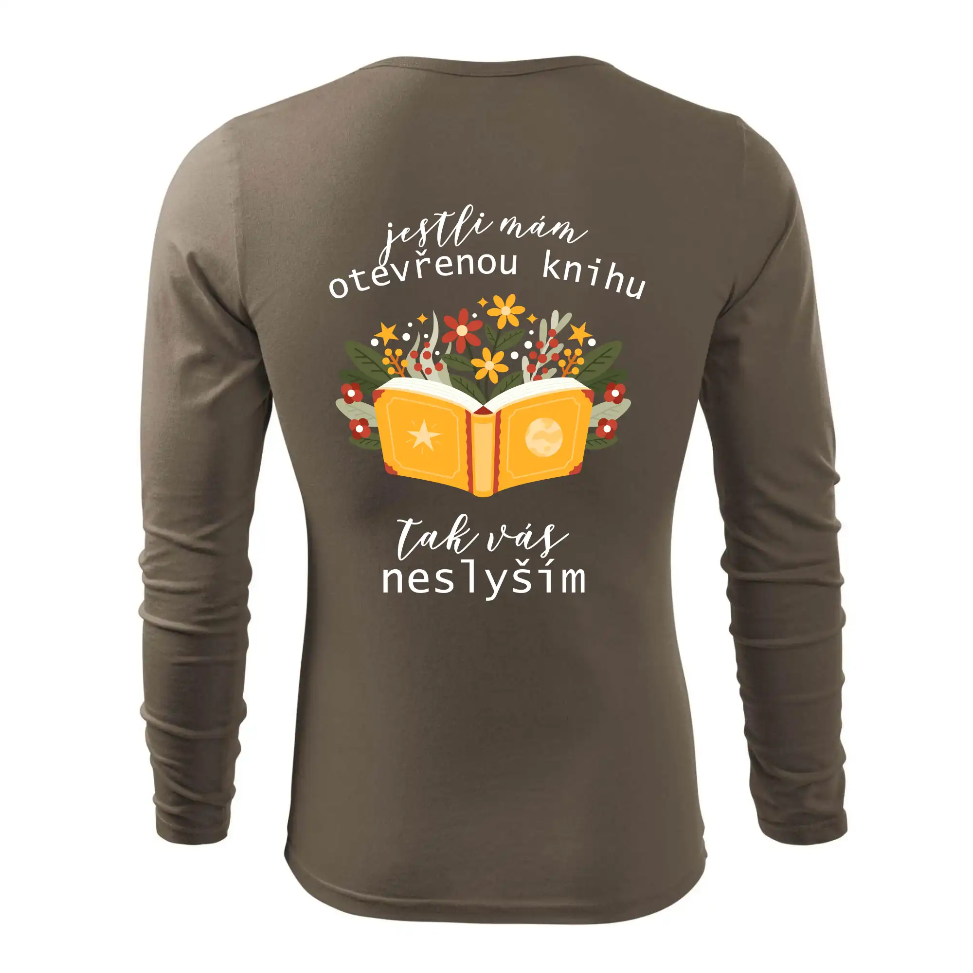 Jestli mám otevřenou knihu, tak vás neslyším