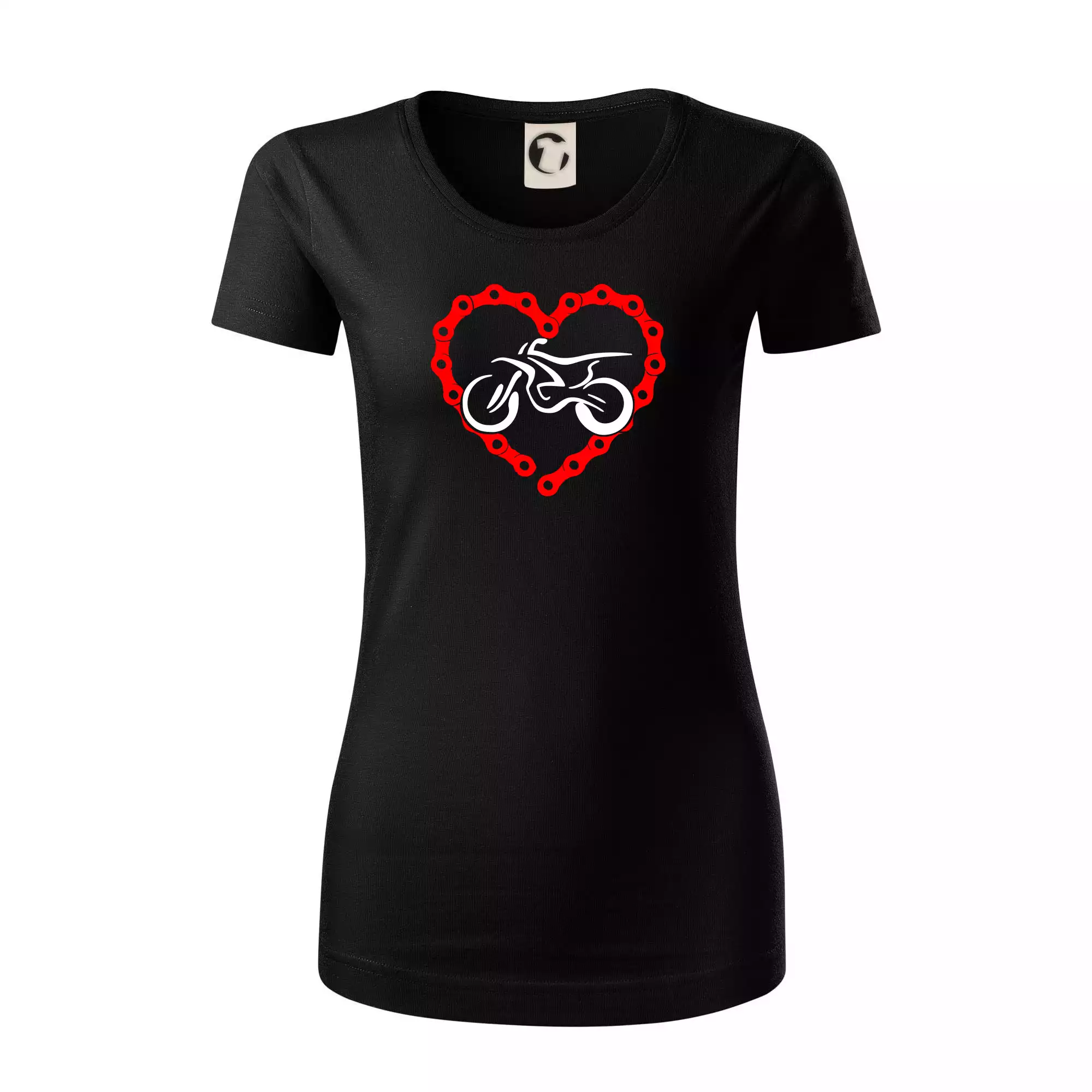 Moto srdce řetěz - enduro