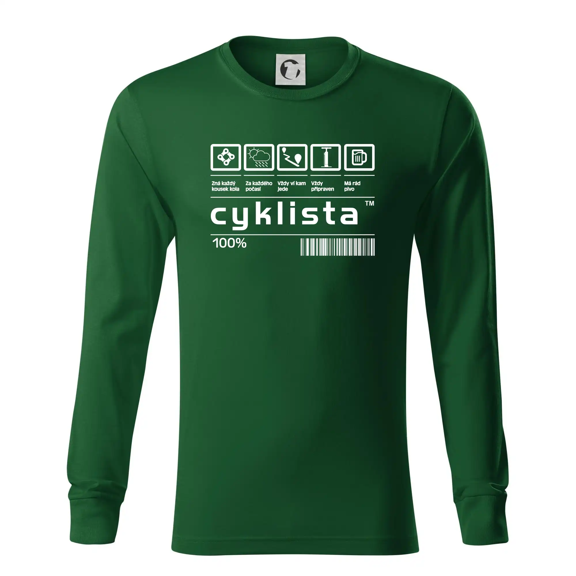 Čárový kód - Cyklista