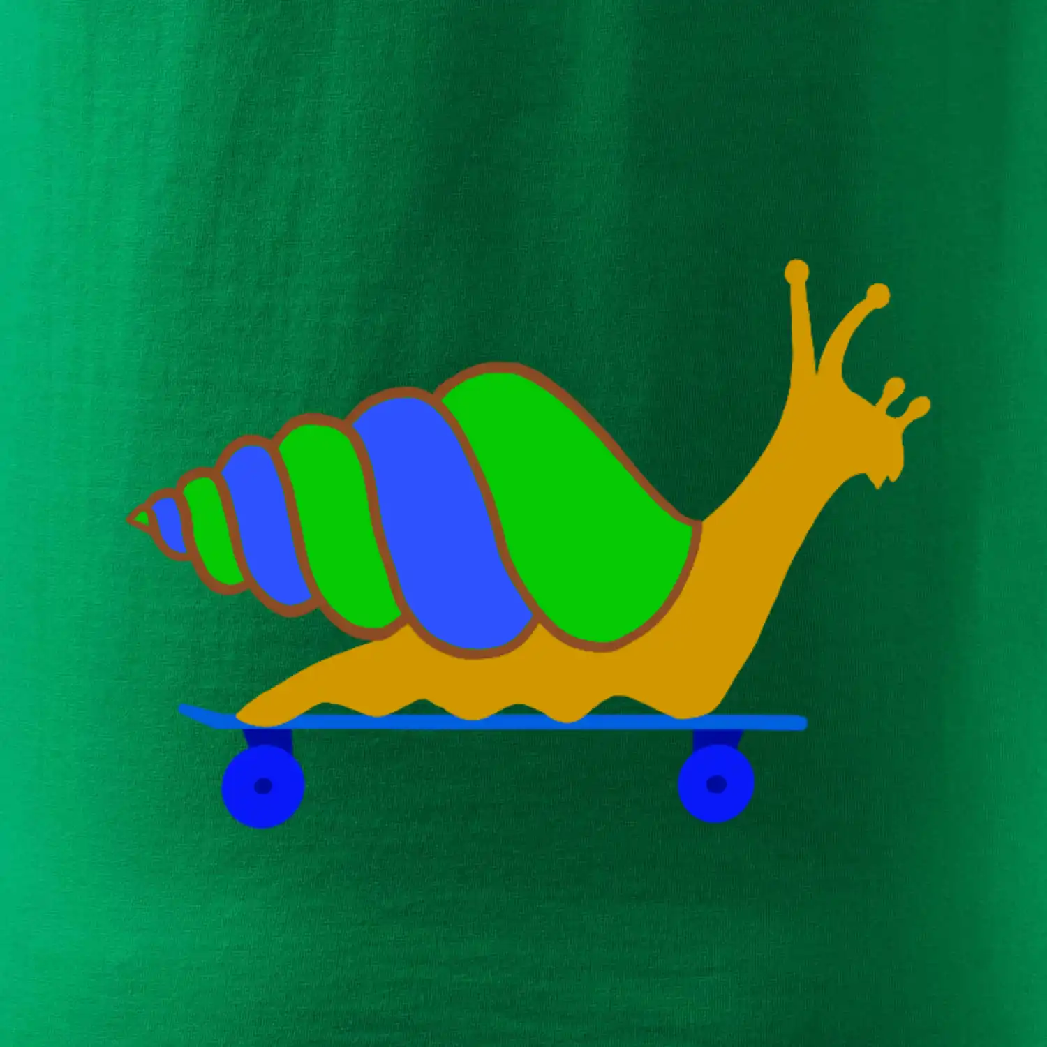 Šnek na skateboardu (Moňas)