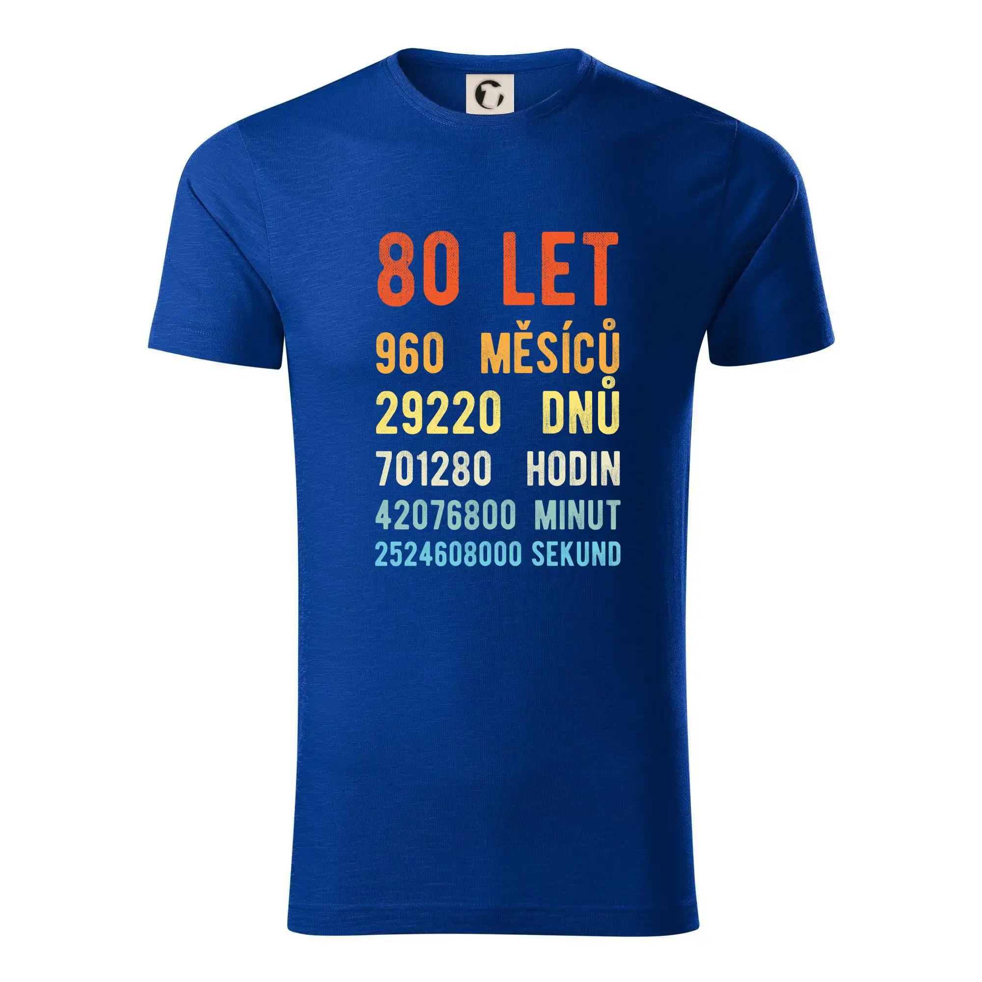 Narozeniny 80 přepočet času