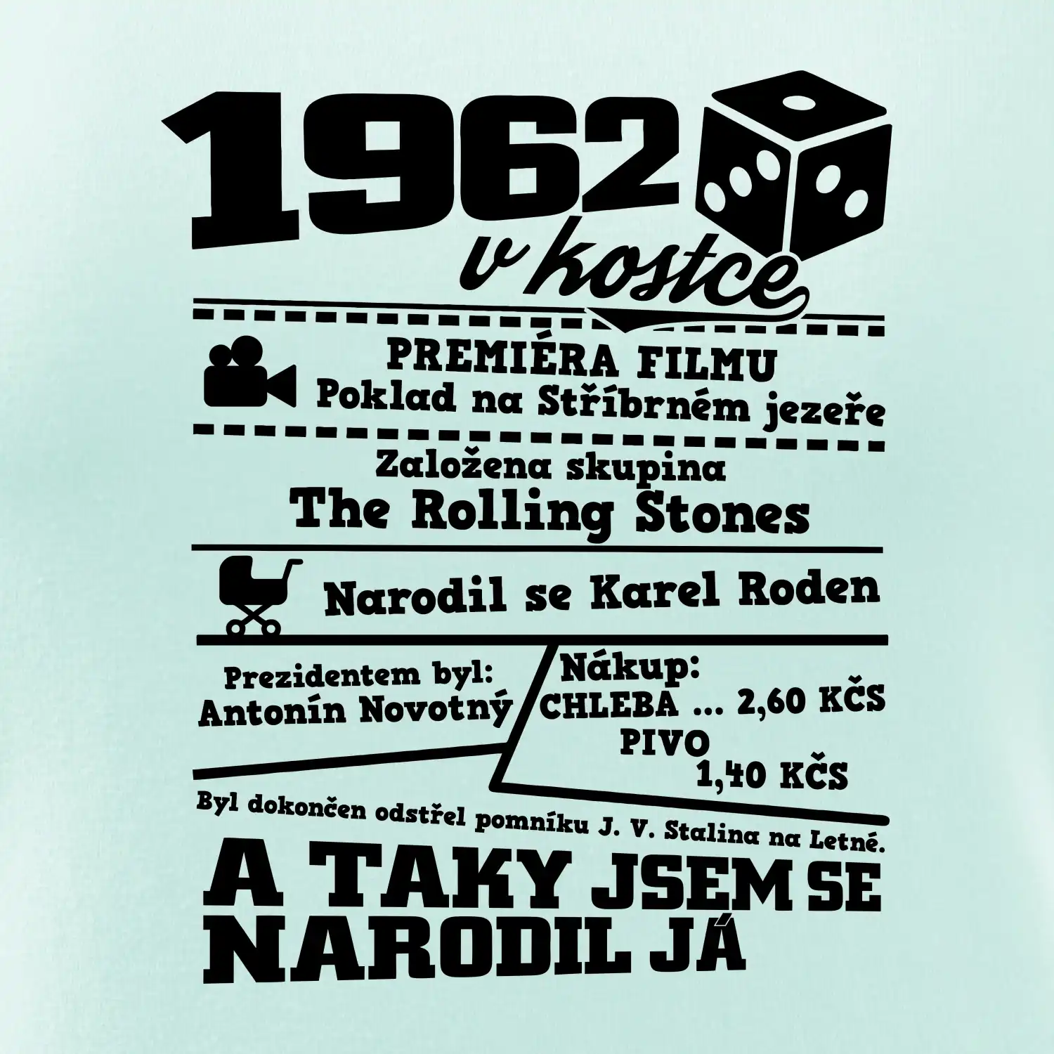 1962 v kostce