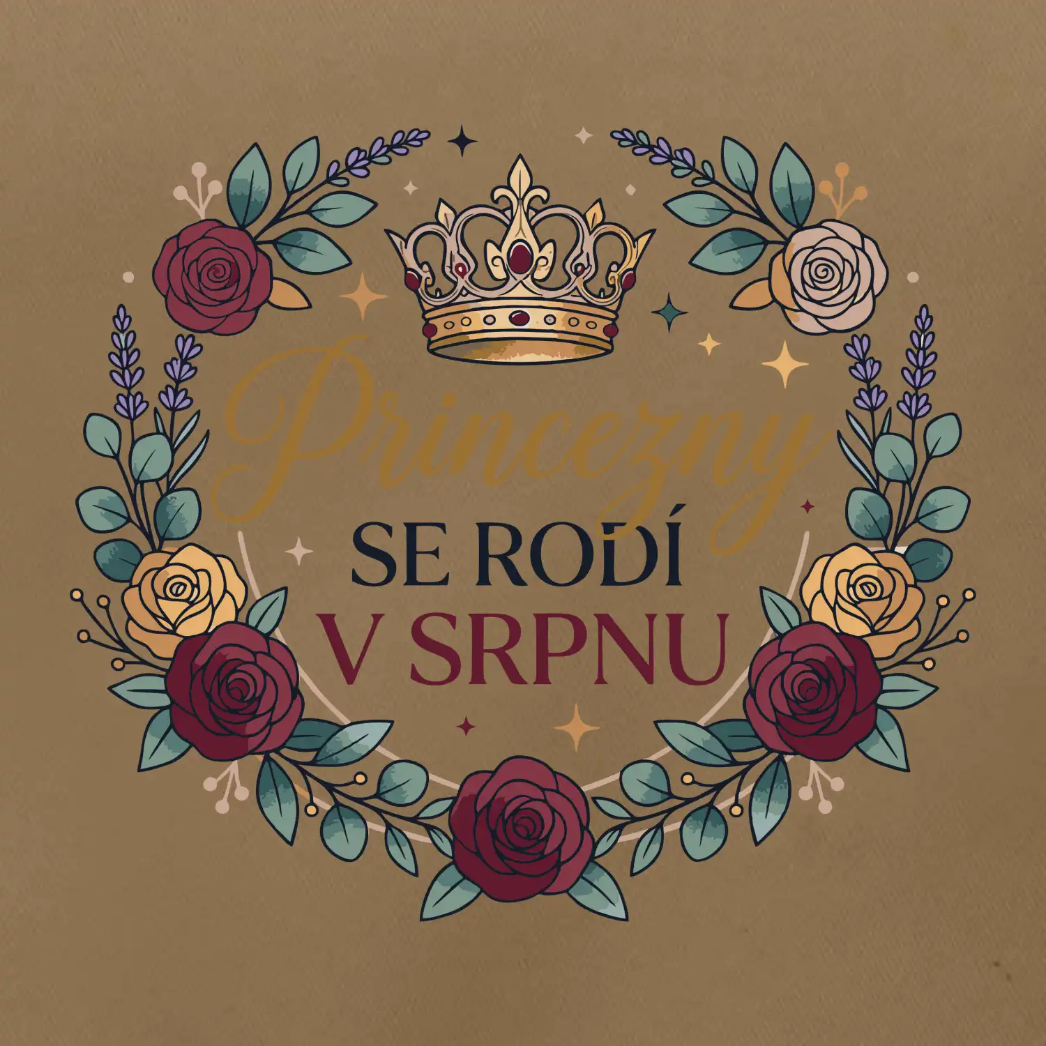 Růže - princezny se rodí v srpnu