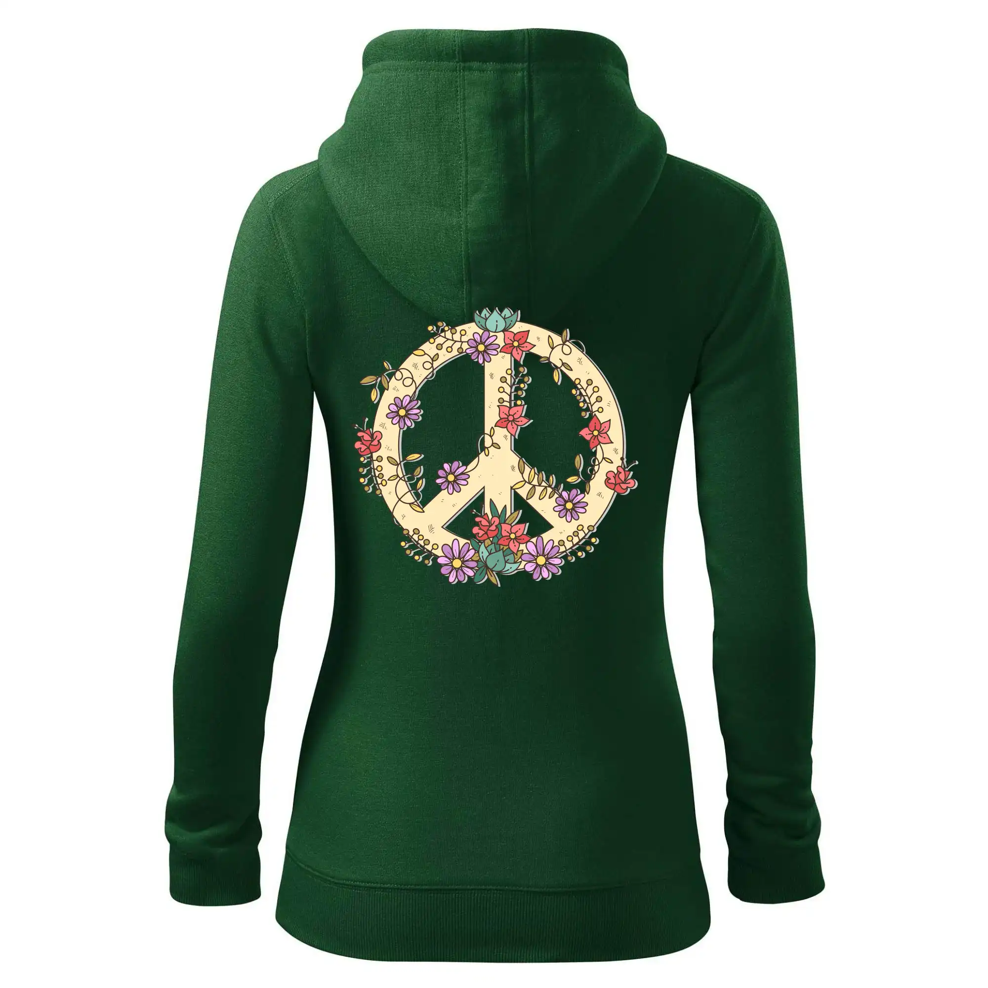 Peace symbol pískový