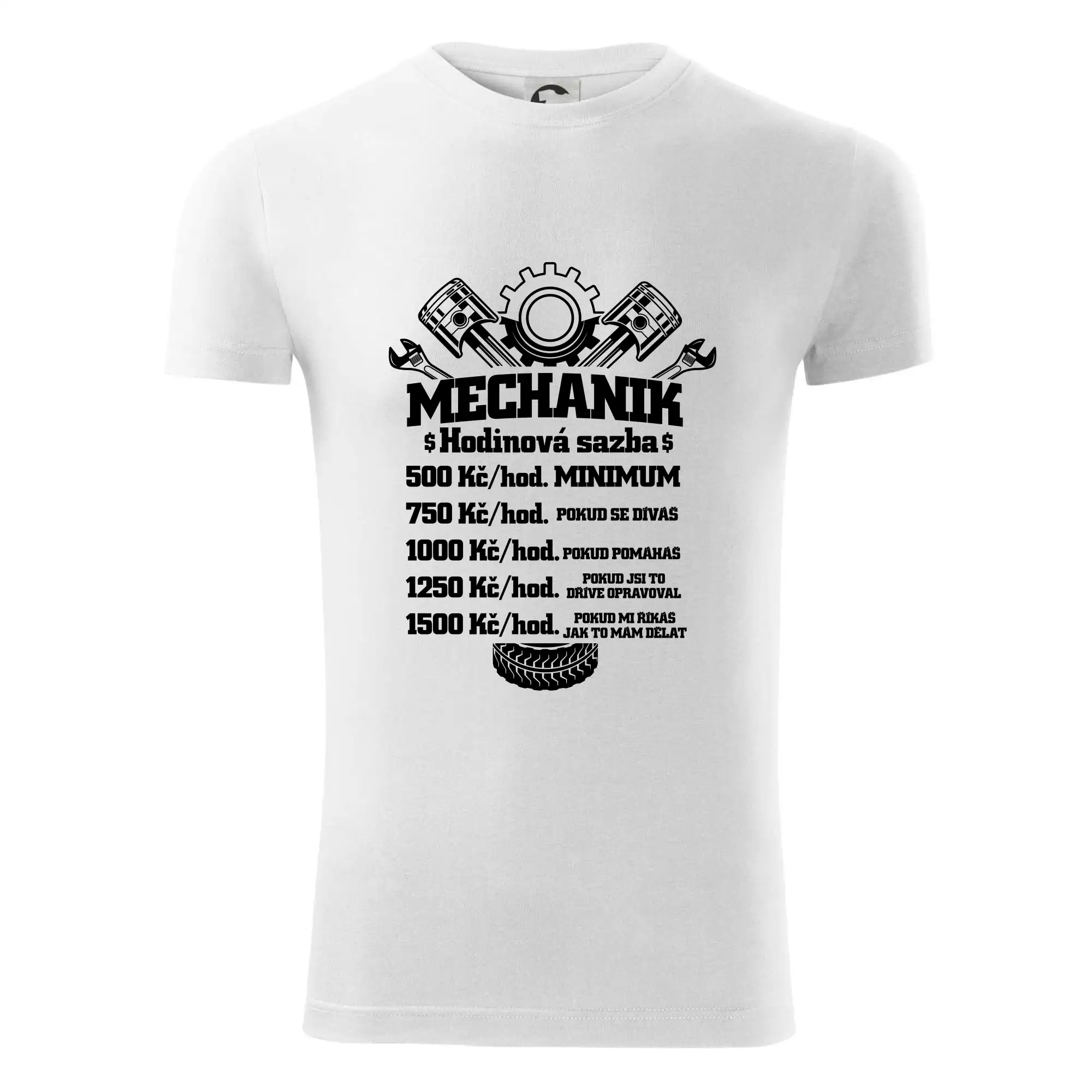 Mechanik - hodinová sazba