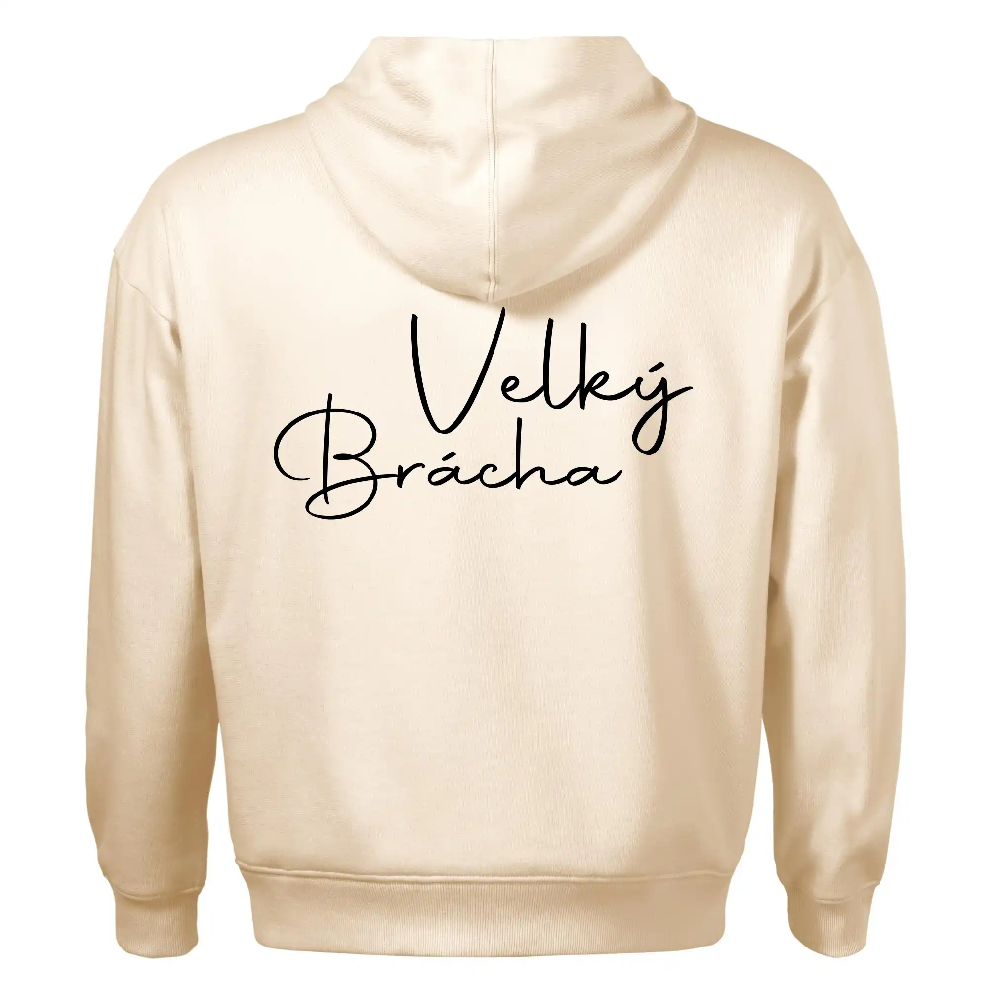 Velký brácha - nápis na zádech