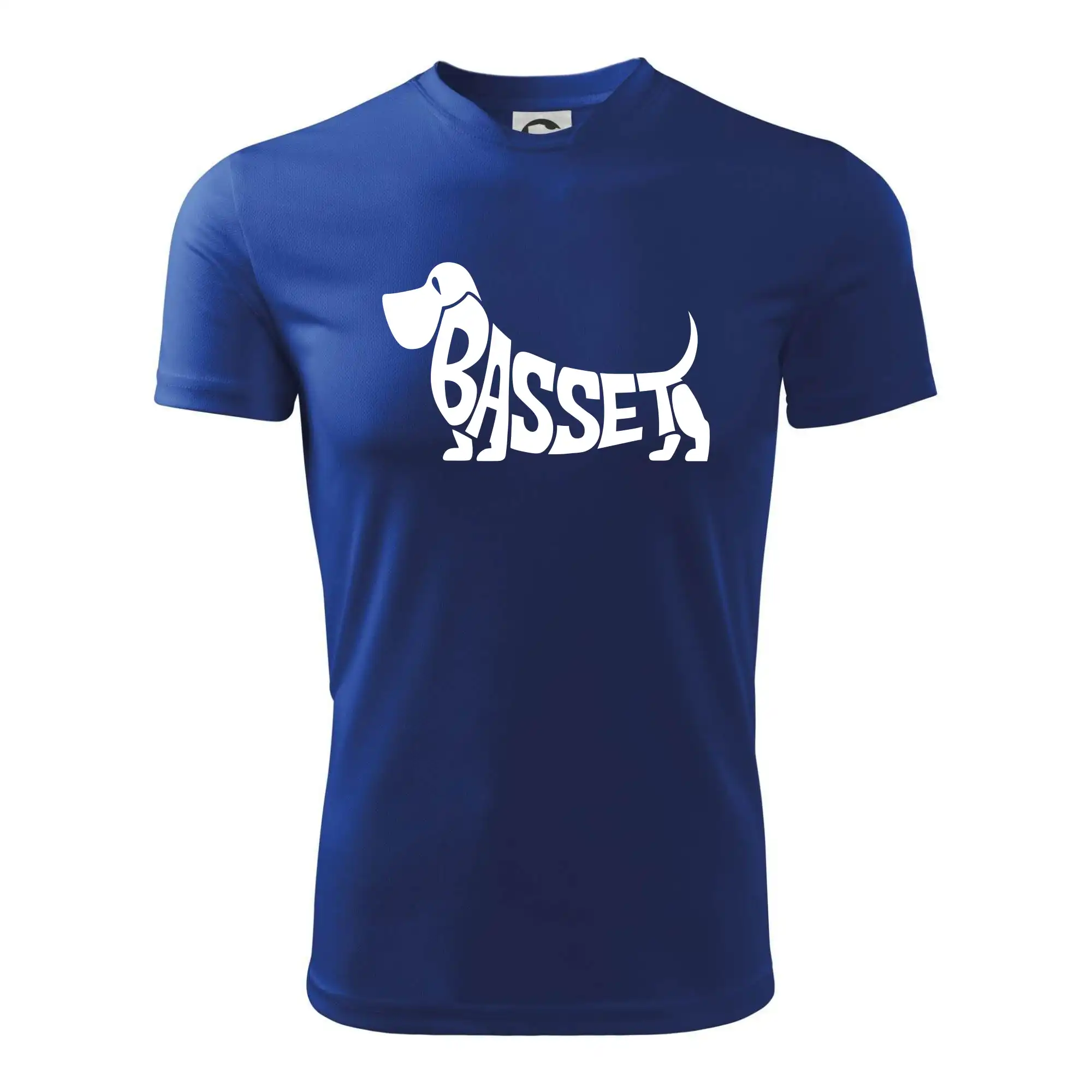 Basset nápis v těle