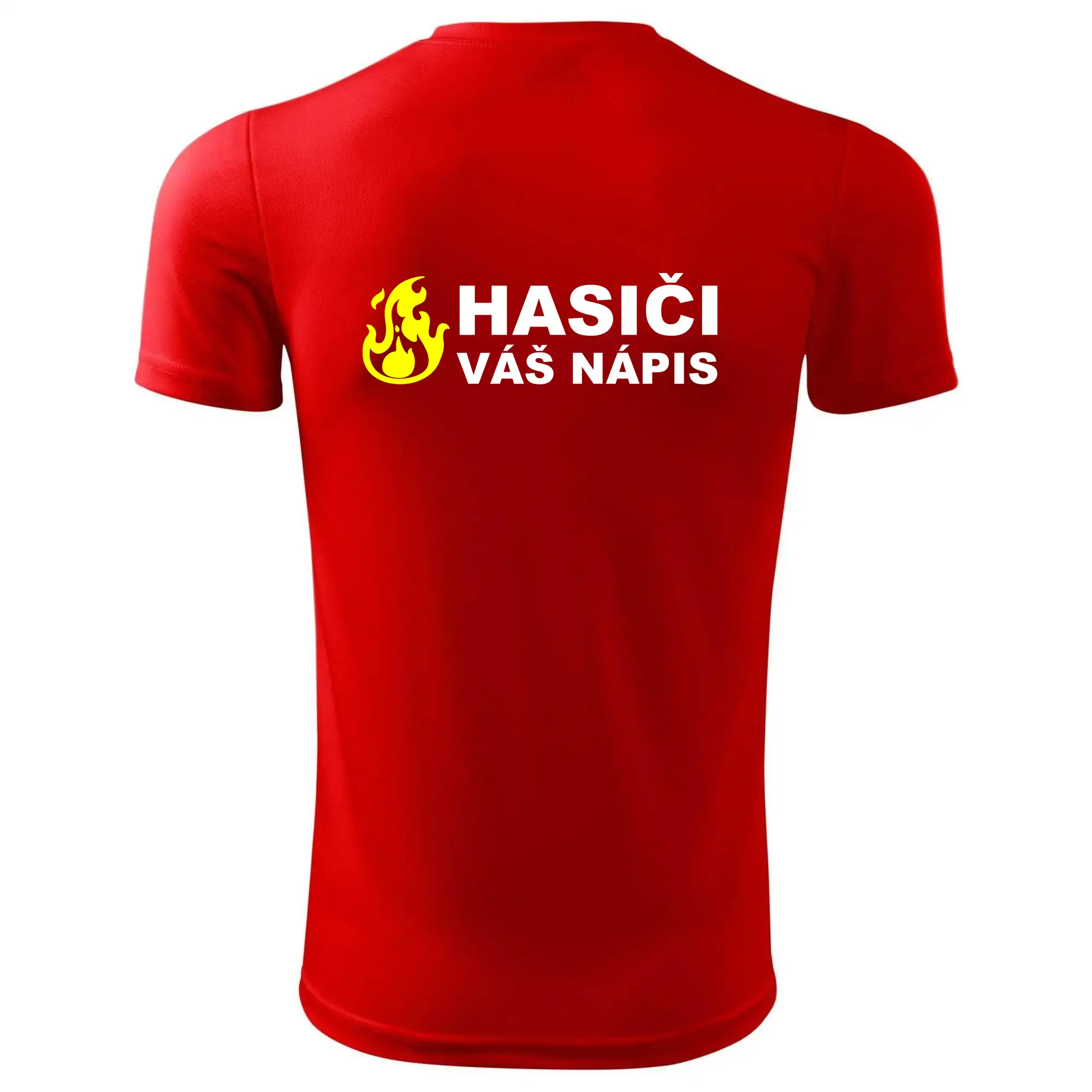 Hasiči (oheň,  Firesport, název sboru - vlastní nápis)