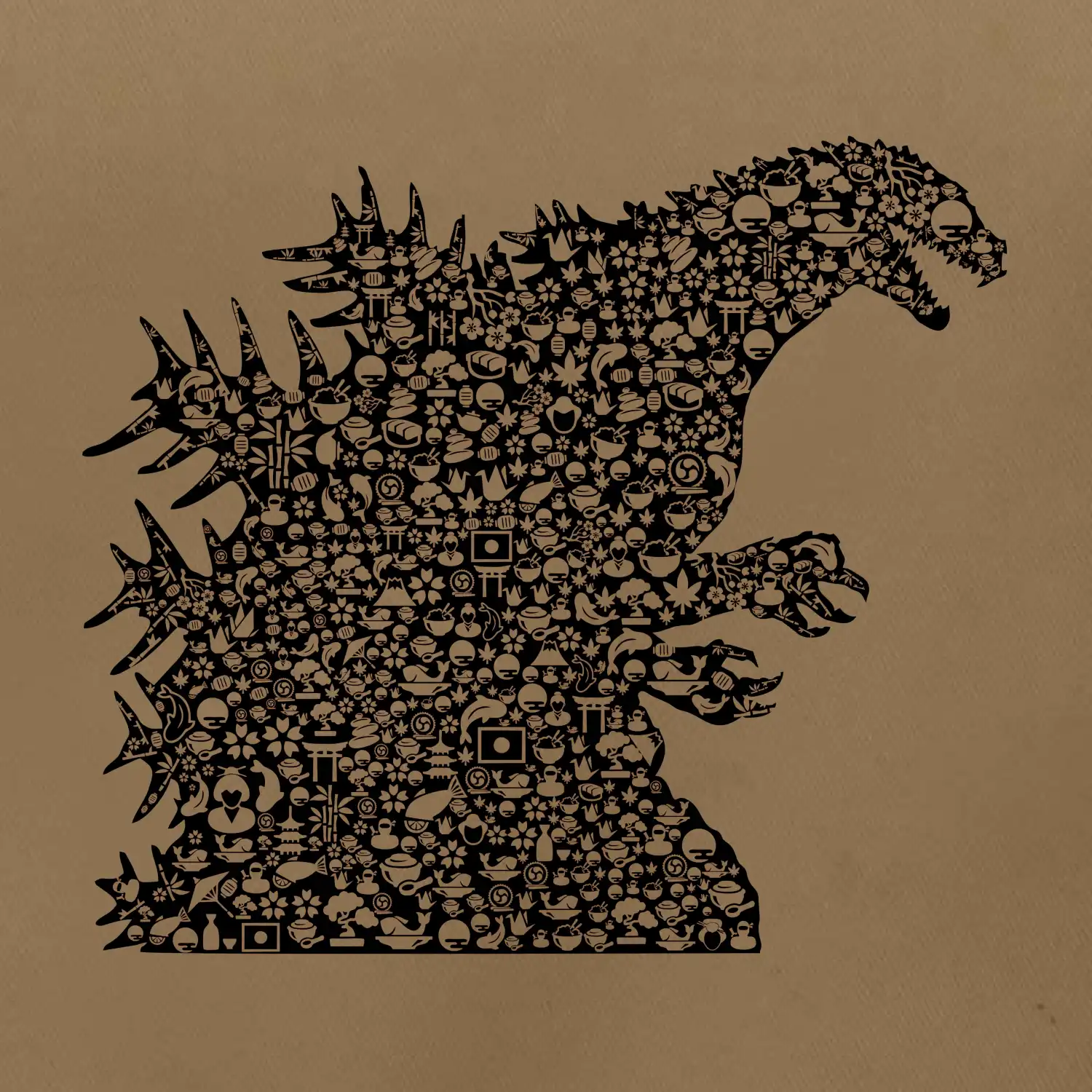 Godzilla ikony asie