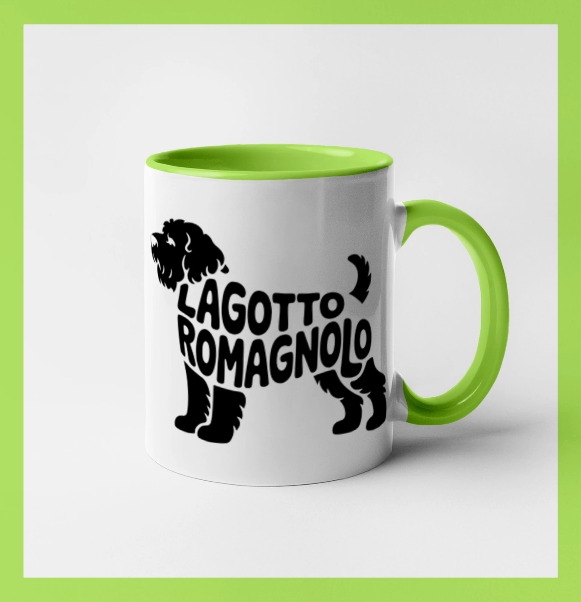 Lagotto romagnolo nápis v těle