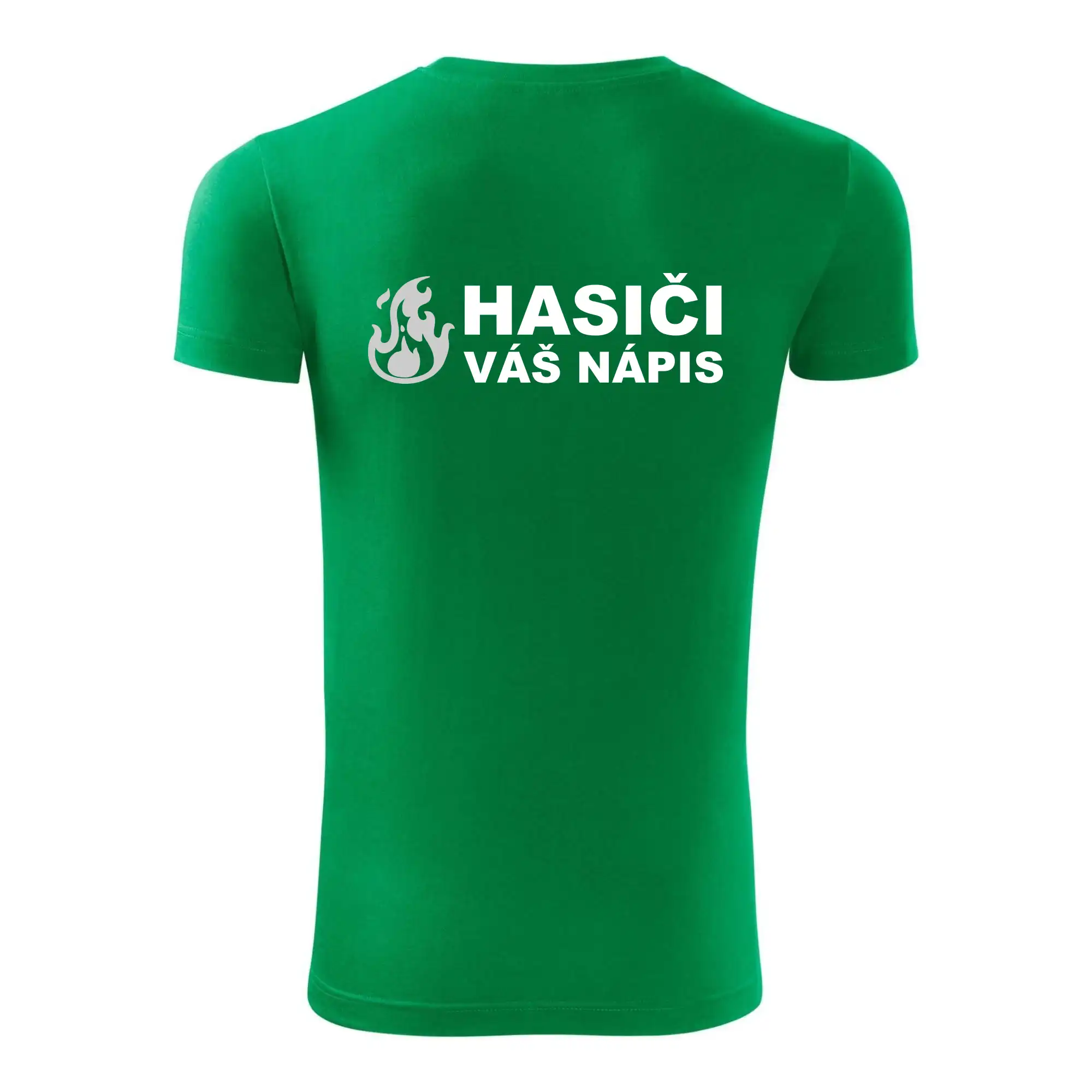 Hasiči REFLEXNÍ (oheň, Firesport, název sboru - vlastní nápis)