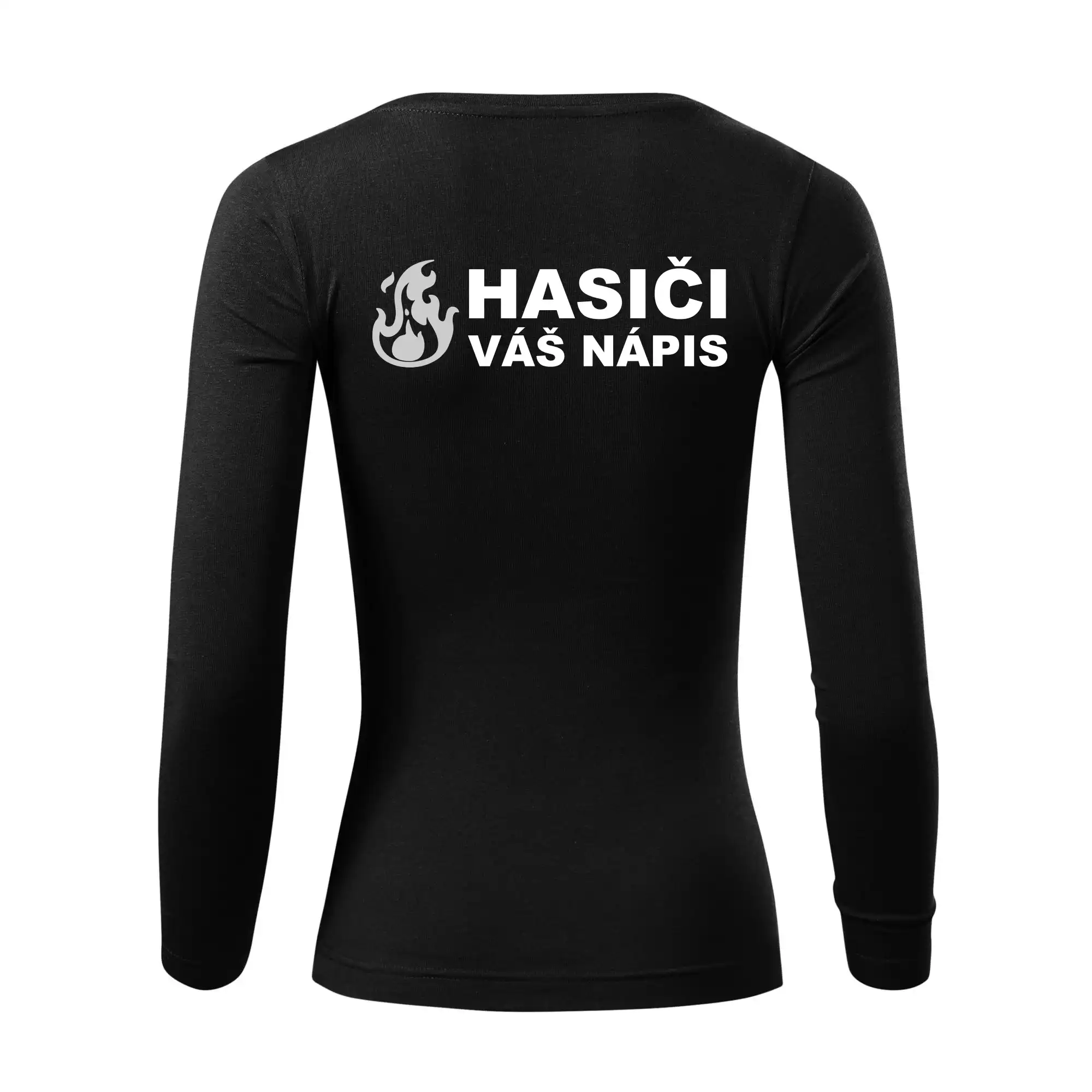 Hasiči REFLEXNÍ (oheň, Firesport, název sboru - vlastní nápis)