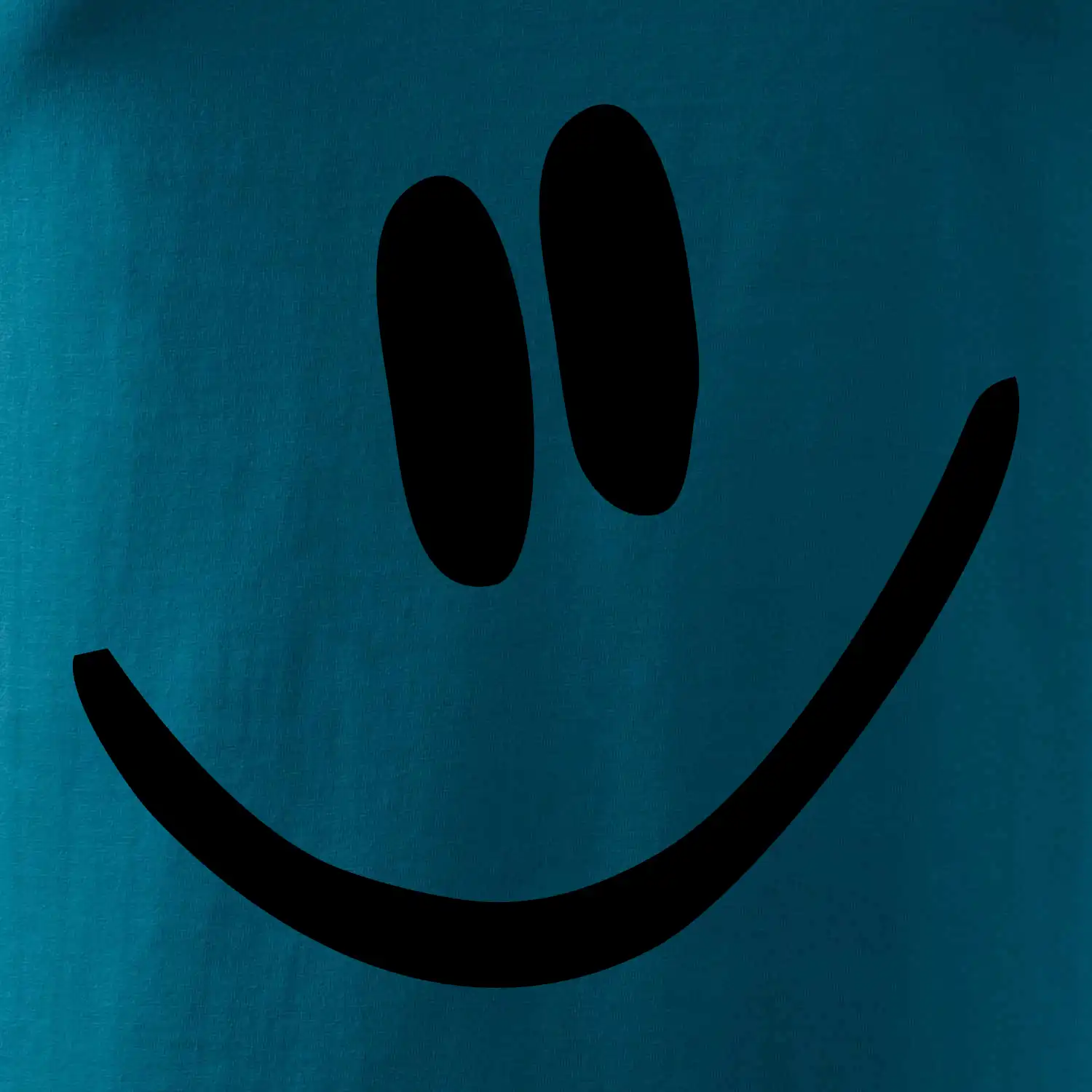 Emoji bez obrysu - usměv