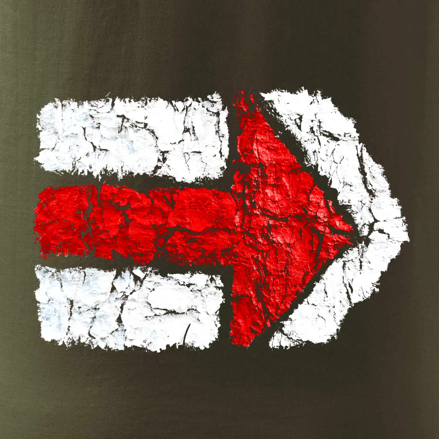 Párová turistická značka červená