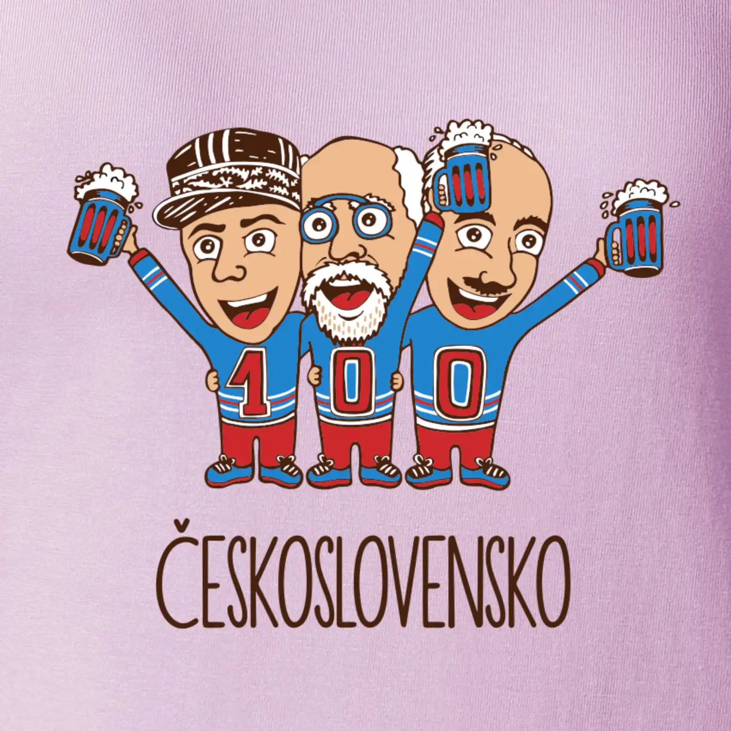 Československo 100 let - pivo  (Pecka design)