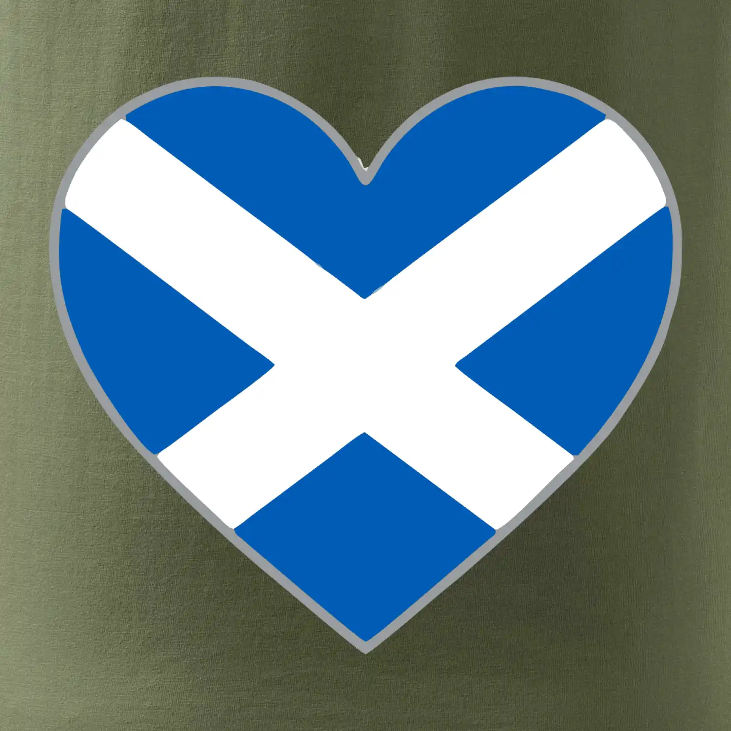 Skotské srdce na prso