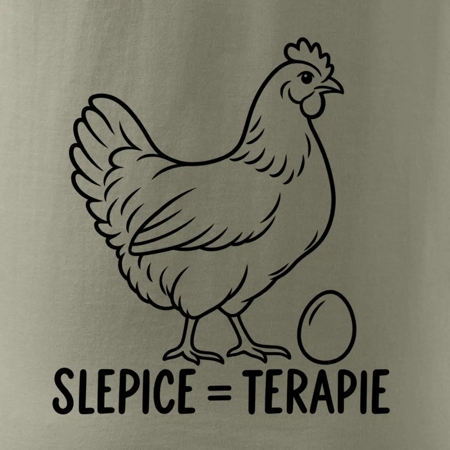 Slepičí terapie slepice a vejce