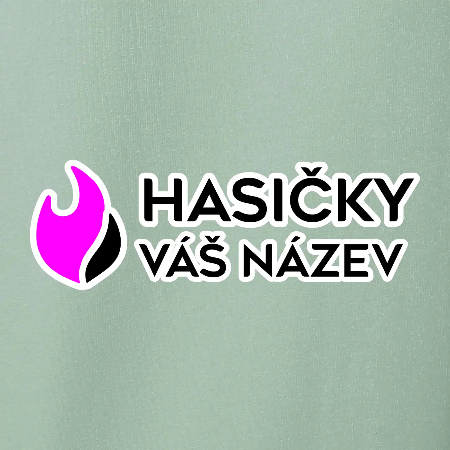 Hasičky půlený oheň - vlastní název